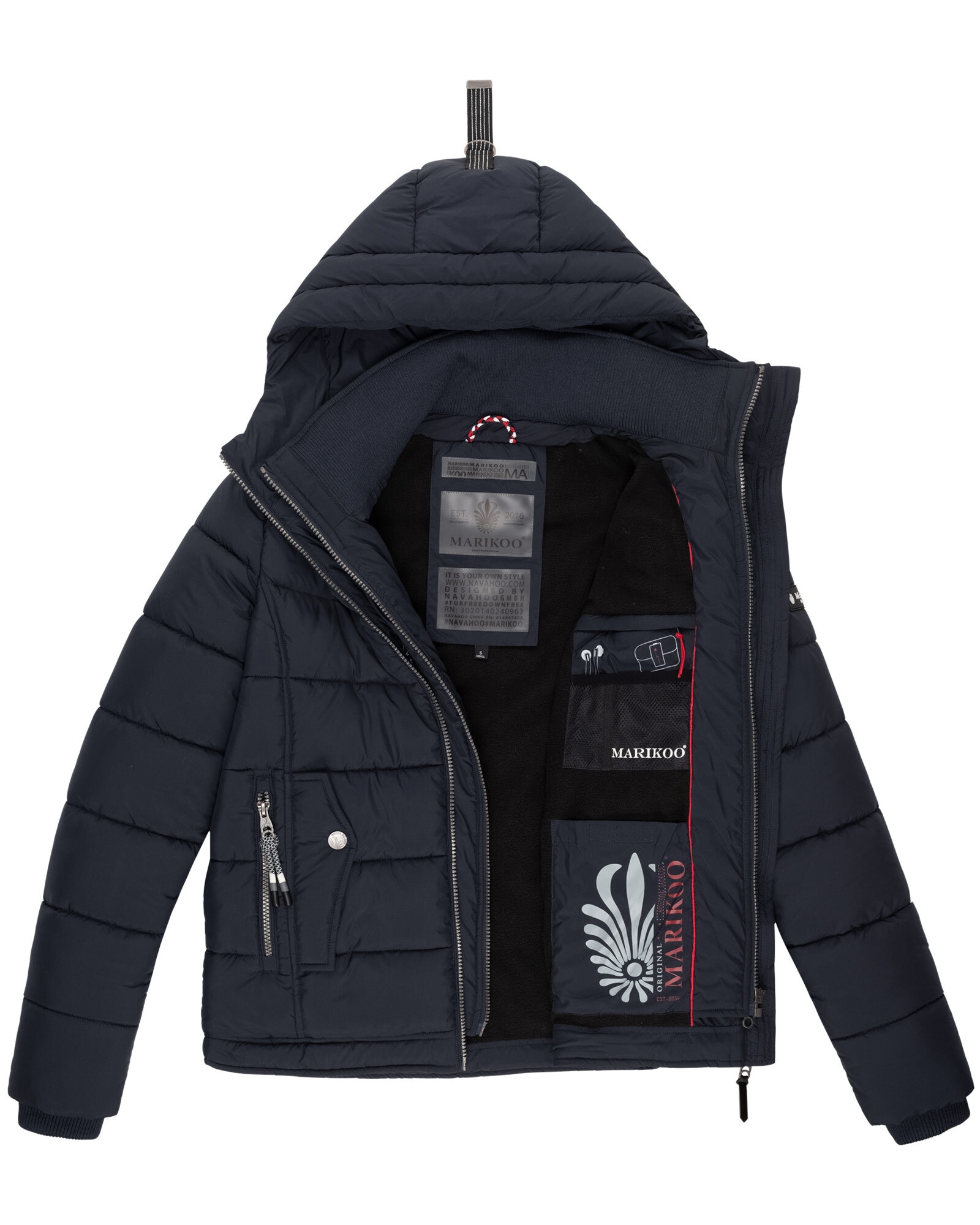 Marikoo Outdoorjacke »Marikoo Taisaa Princess Damen Steppjacke B940«