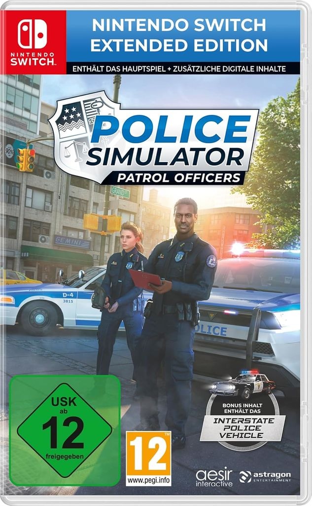 Astragon Spielesoftware »Police Simulator: Patrol Officers - Extended Ed.«, Nintendo Switch