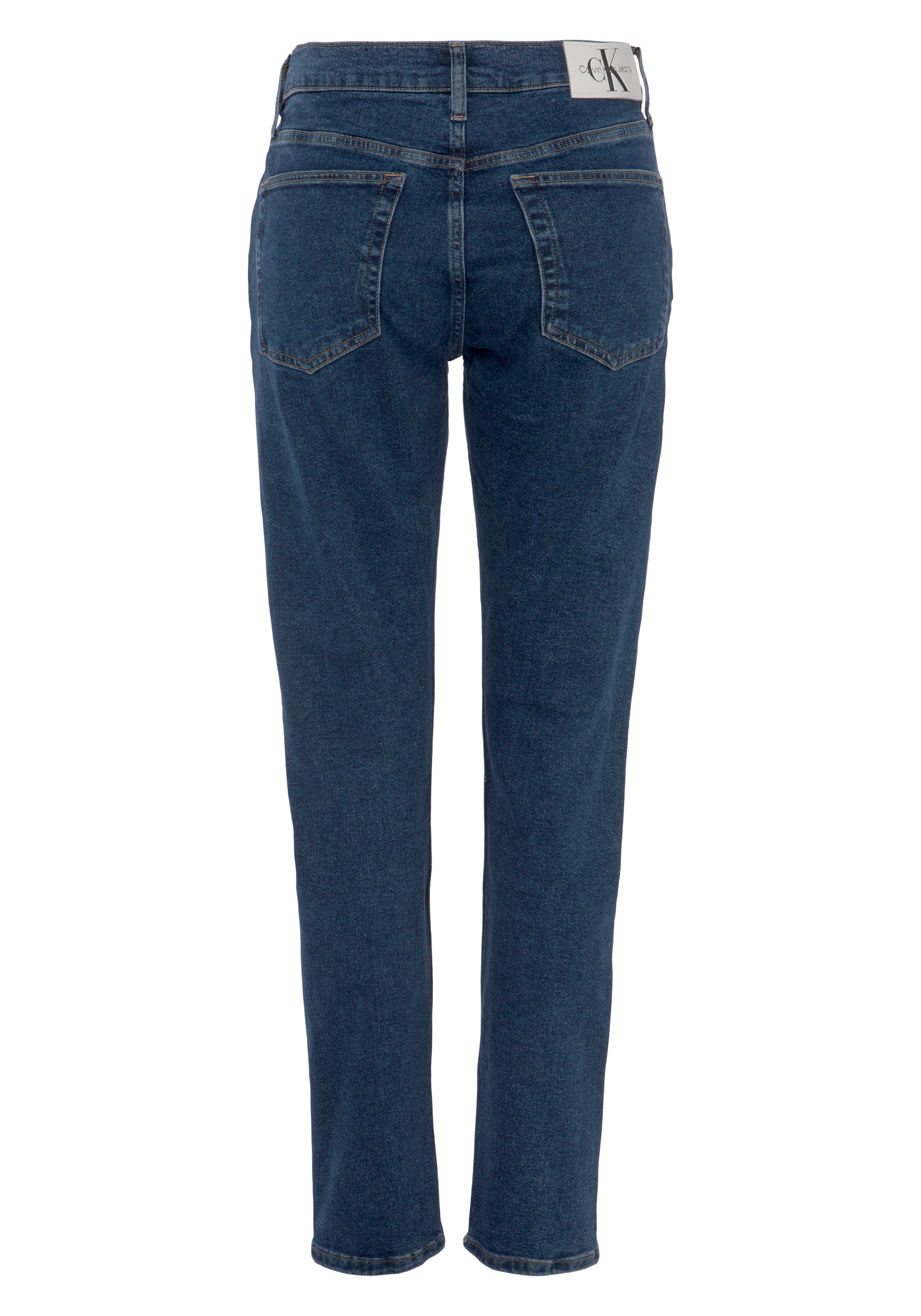 Calvin Klein Jeans Tapered-fit-Jeans »SLIM TAPER«, mit Leder-Badge