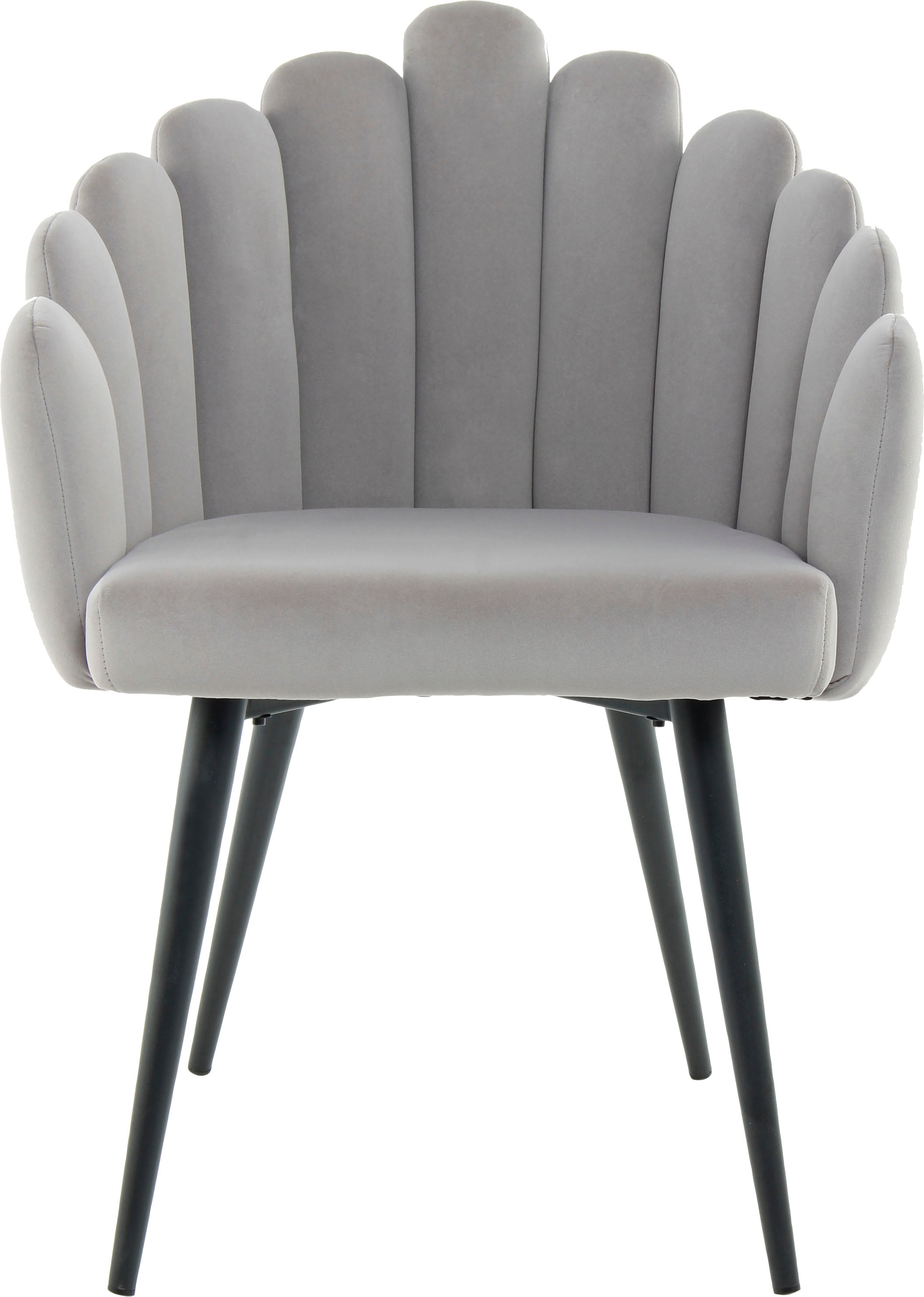 Kayoom Polsterstuhl »Stuhl Jeane 625, mit samtweichem Bezug, bequem und gemütlich« () 1 Stk.samtweicher Bezug, modern, bequem und gemütlich, mit samtweichem Bezug