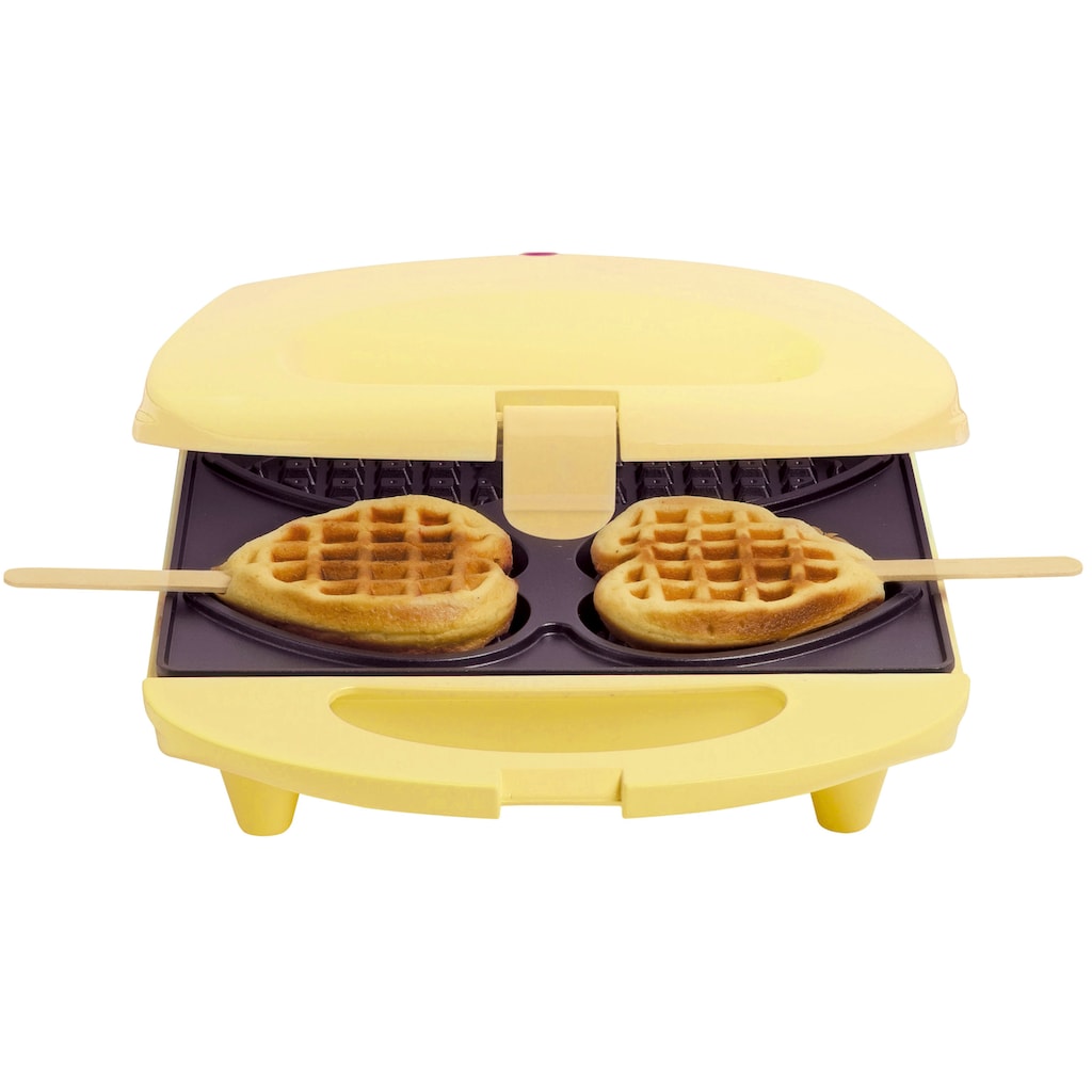 bestron Waffeleisen »DSW271GELB Sweet Dreams«, 780 W