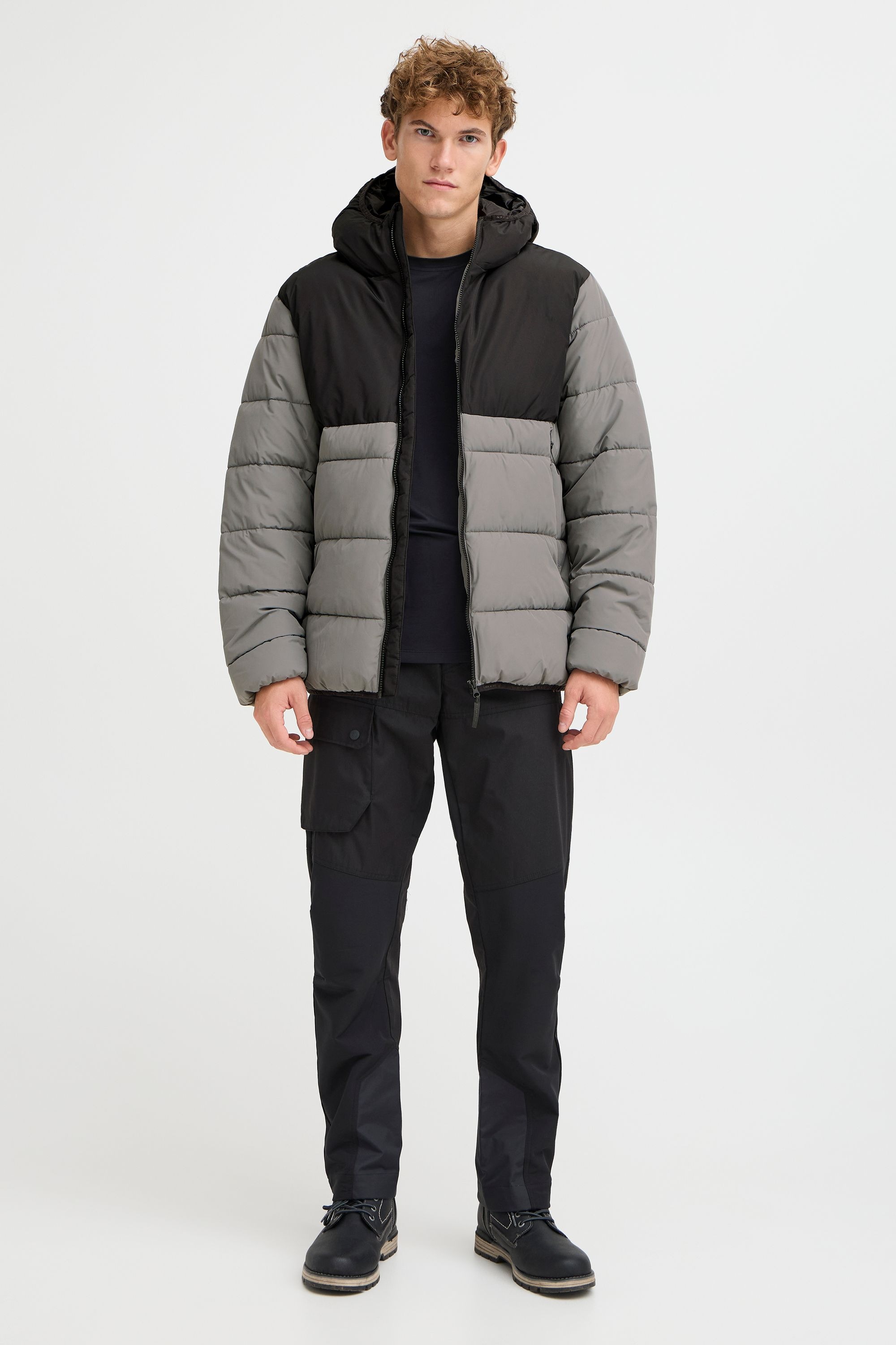North Bend Steppjacke »Steppjacke NBSareno M«, mit Kapuze
