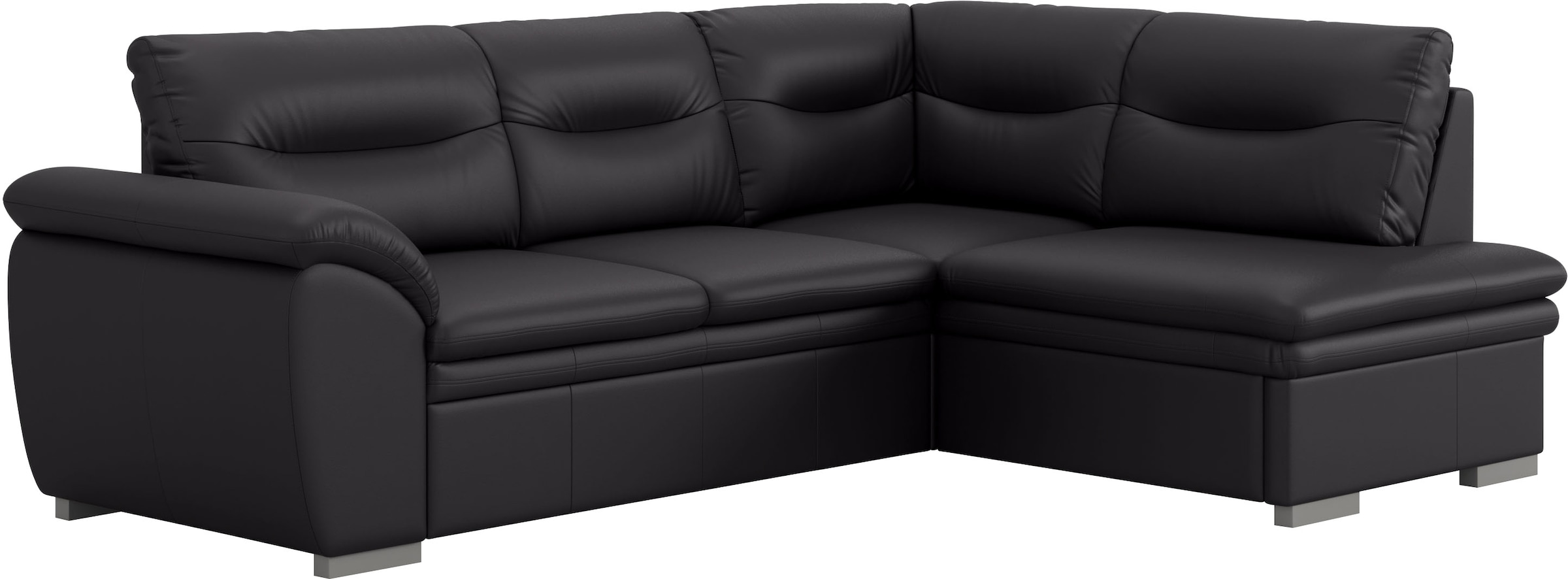 COTTA Ecksofa »Leandra L-Form«, wahlweise mit Bettfunktion & Bettkasten