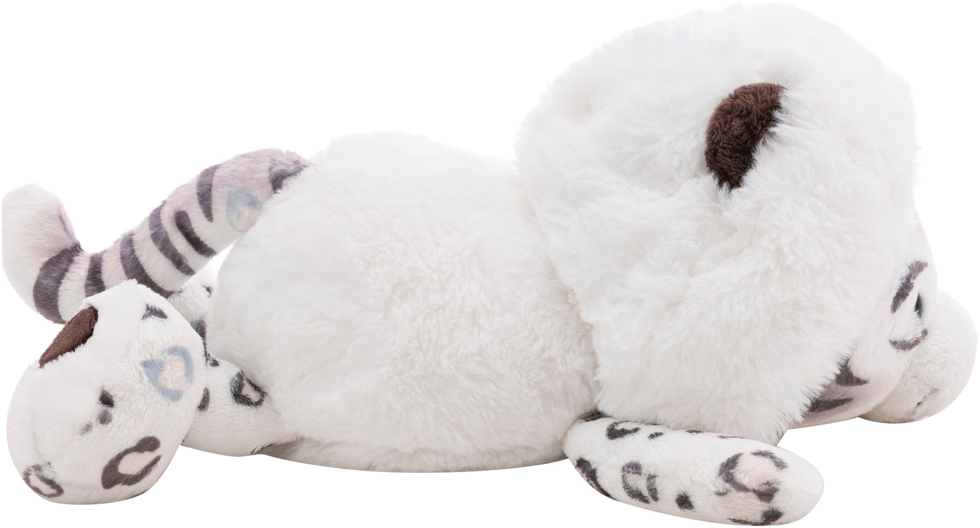 Nici Kuscheltier »Winter, Schneeleopard Eleni Snowbell, 30 cm liegend«, liegend; enthält recyceltes Material