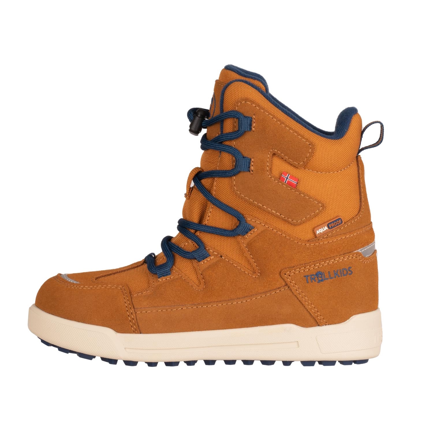 TROLLKIDS Winterstiefel »KIDS FINNMARK WINTER BOOTS«, wasserdicht, Schnellverschluss mit Schnürsenkel