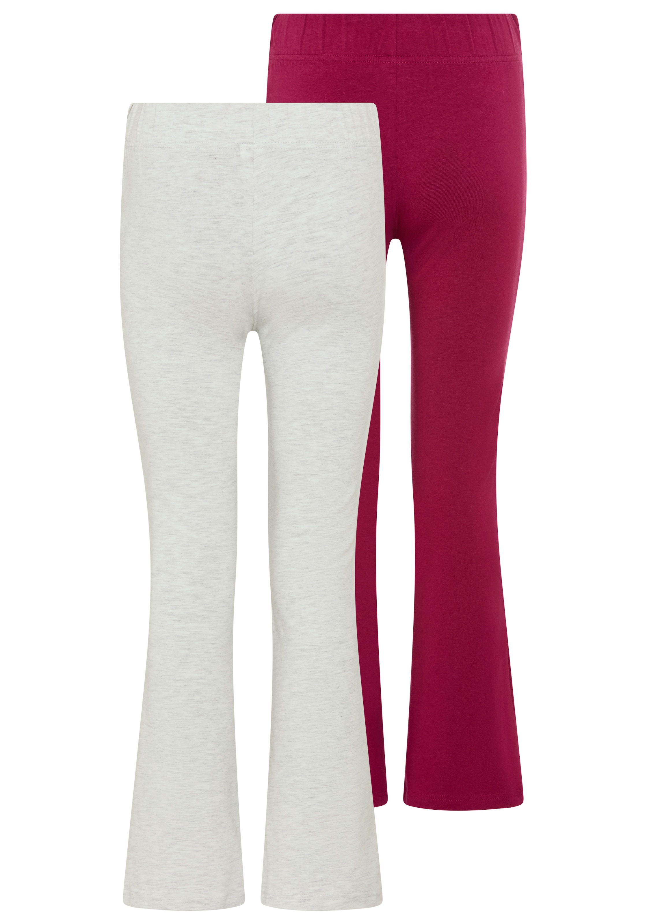 H.I.S Leggings »2er Packung Leggings mit Schlag für Mädchen«  Für TEENS. 2er Packung Jazzpants