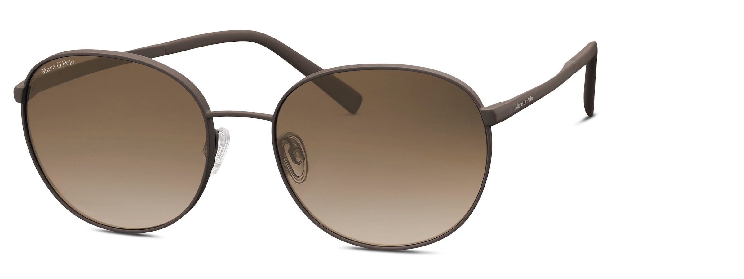 Marc O'Polo Sonnenbrille »505115«, Form rund, Logoschriftzug auf Bügel und Glas, Polyamid UV 400