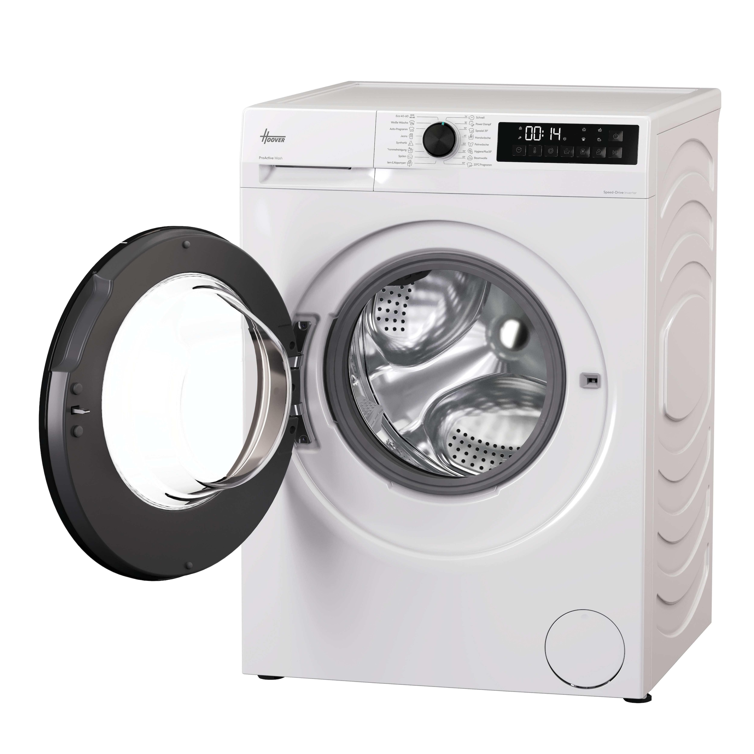 Hoover Waschmaschine »HGDQ48SB6-84« 8 kg 1300 U/min Vielseitige Kurzprogramme