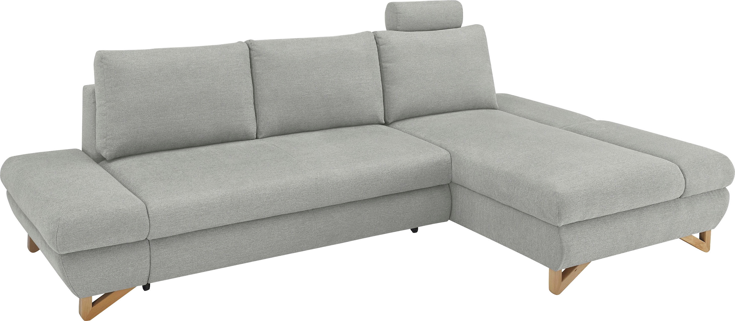 INOSIGN Ecksofa »City/Giron, L-Form,«, verstellbare Armlehnen mit Rasterfunktion