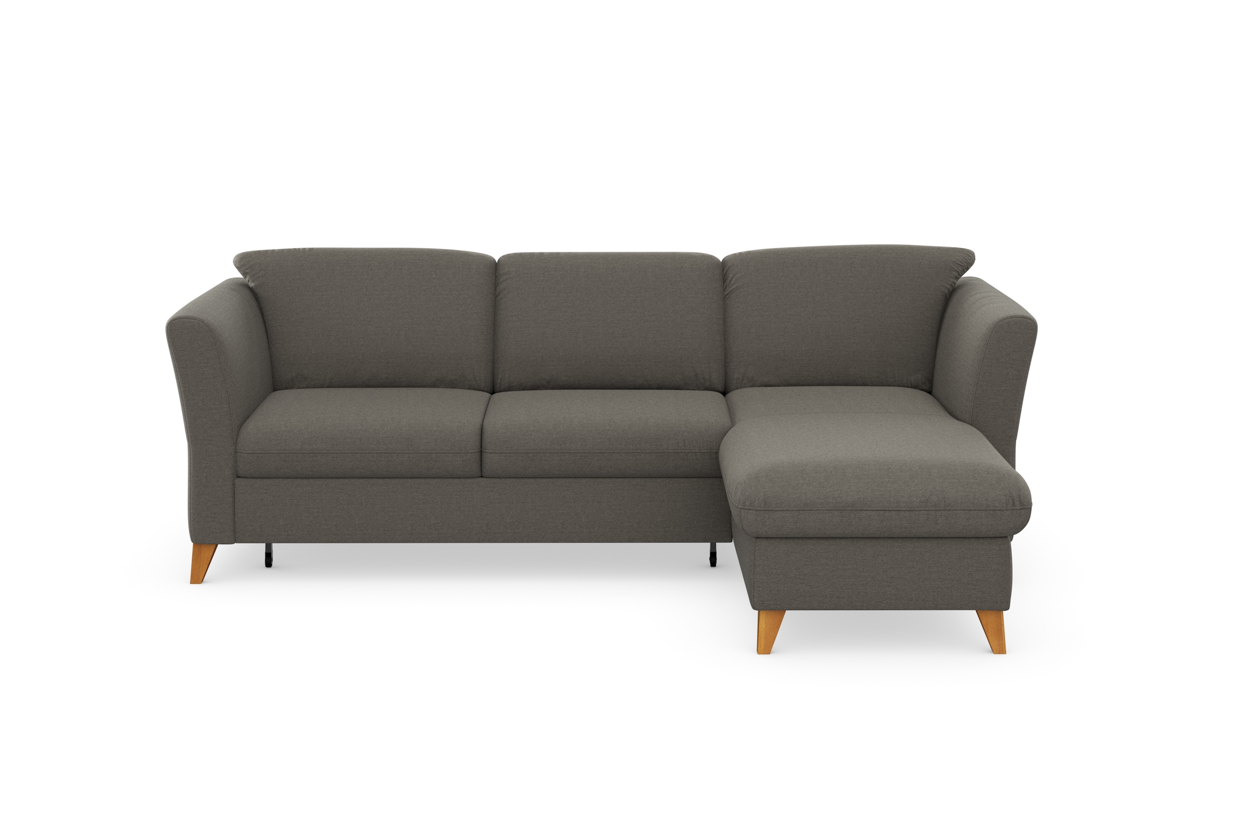 Home affaire Ecksofa »Trelleborg L-Form«, Federkern-Polsterung, wahlweise mit Bettfunktion und Bettkasten