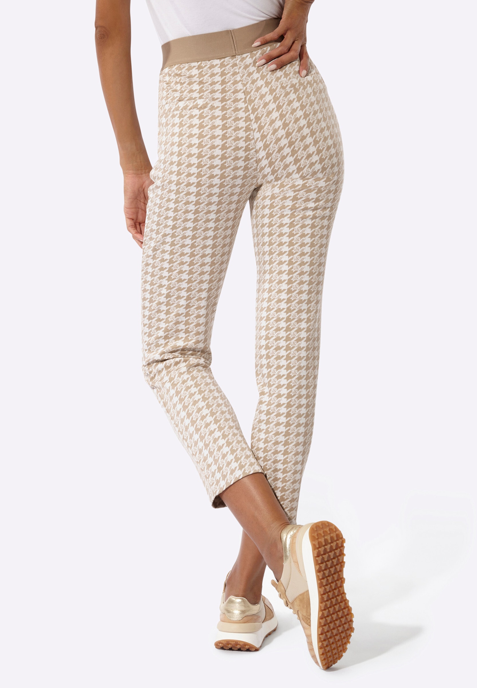 creation L Schlupfhose »Jacquard-Hose Schlupfhose«