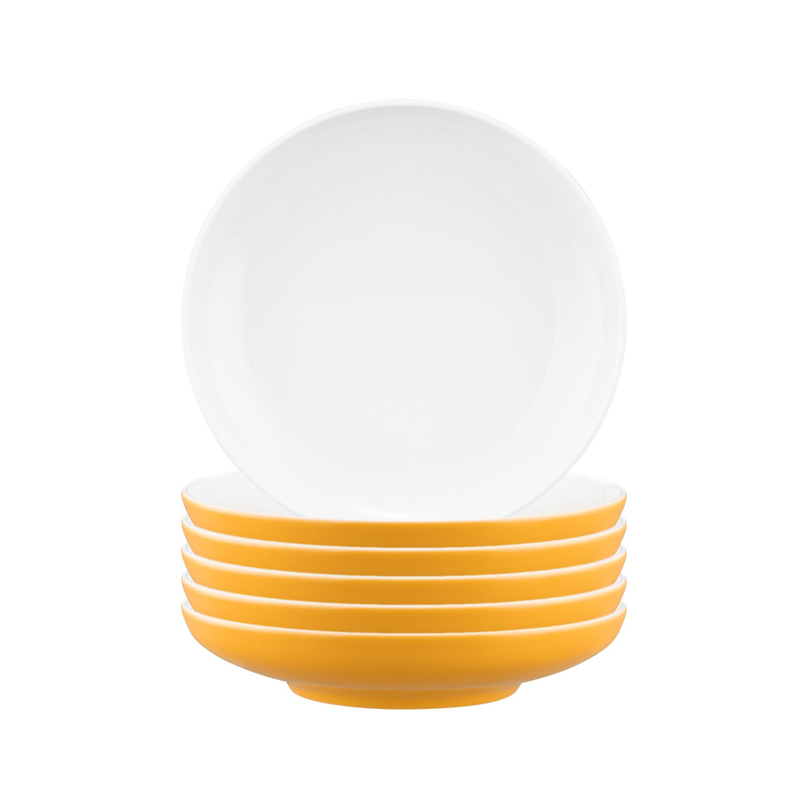 Seltmann Weiden Suppenteller »Suppenteller Sento Home Pure Colors ø 21,3 cm 6er Set« Spülmaschinengeeignet, Mikrowellengeeignet, Ofenfest, Salamandergeeignet, Kühlschrankgeeignet, Gefrierschrankgeeignet
