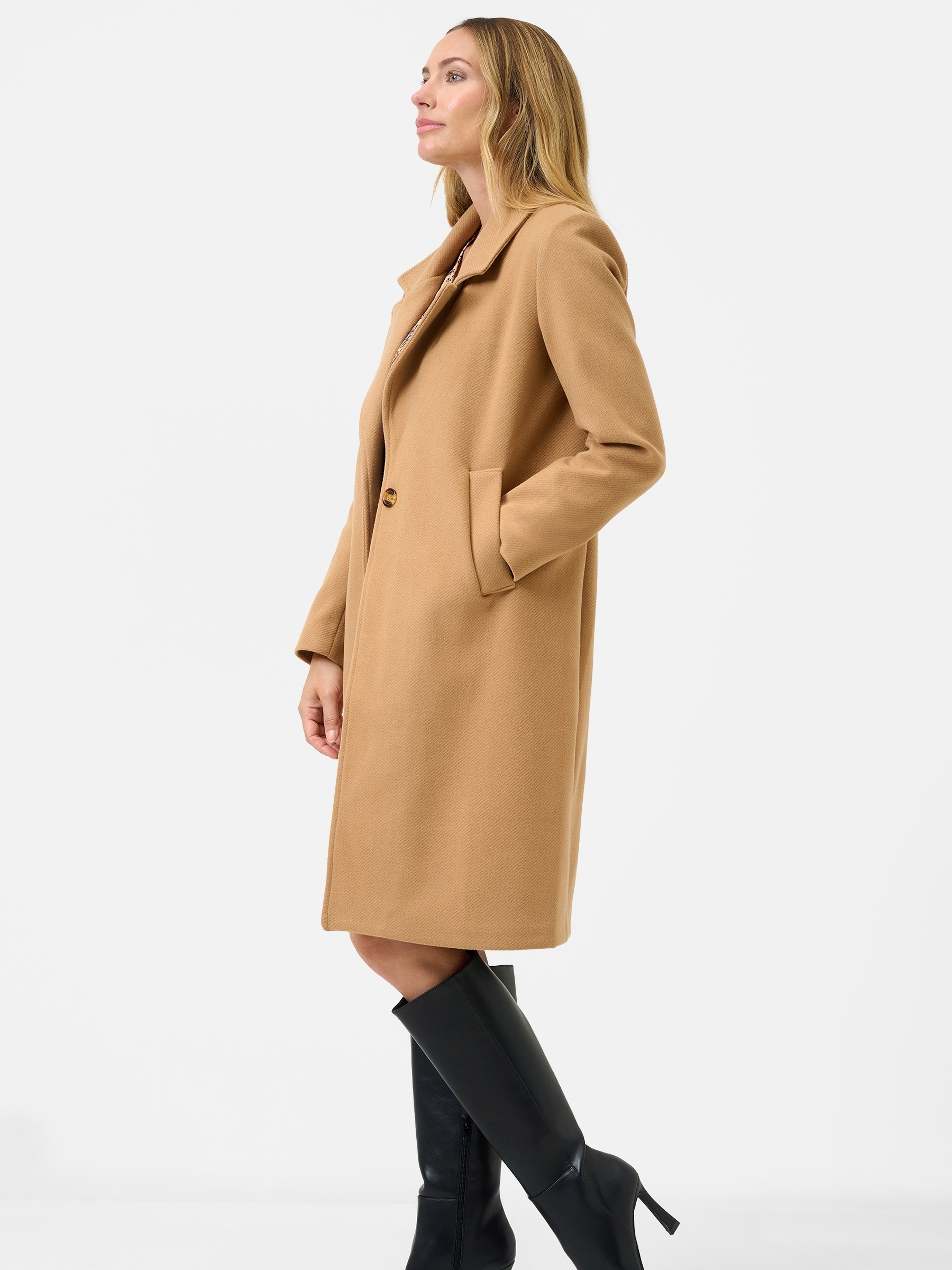 RICANO Kurzmantel »Mantel Livia« Handgefertigt, Made in Italy