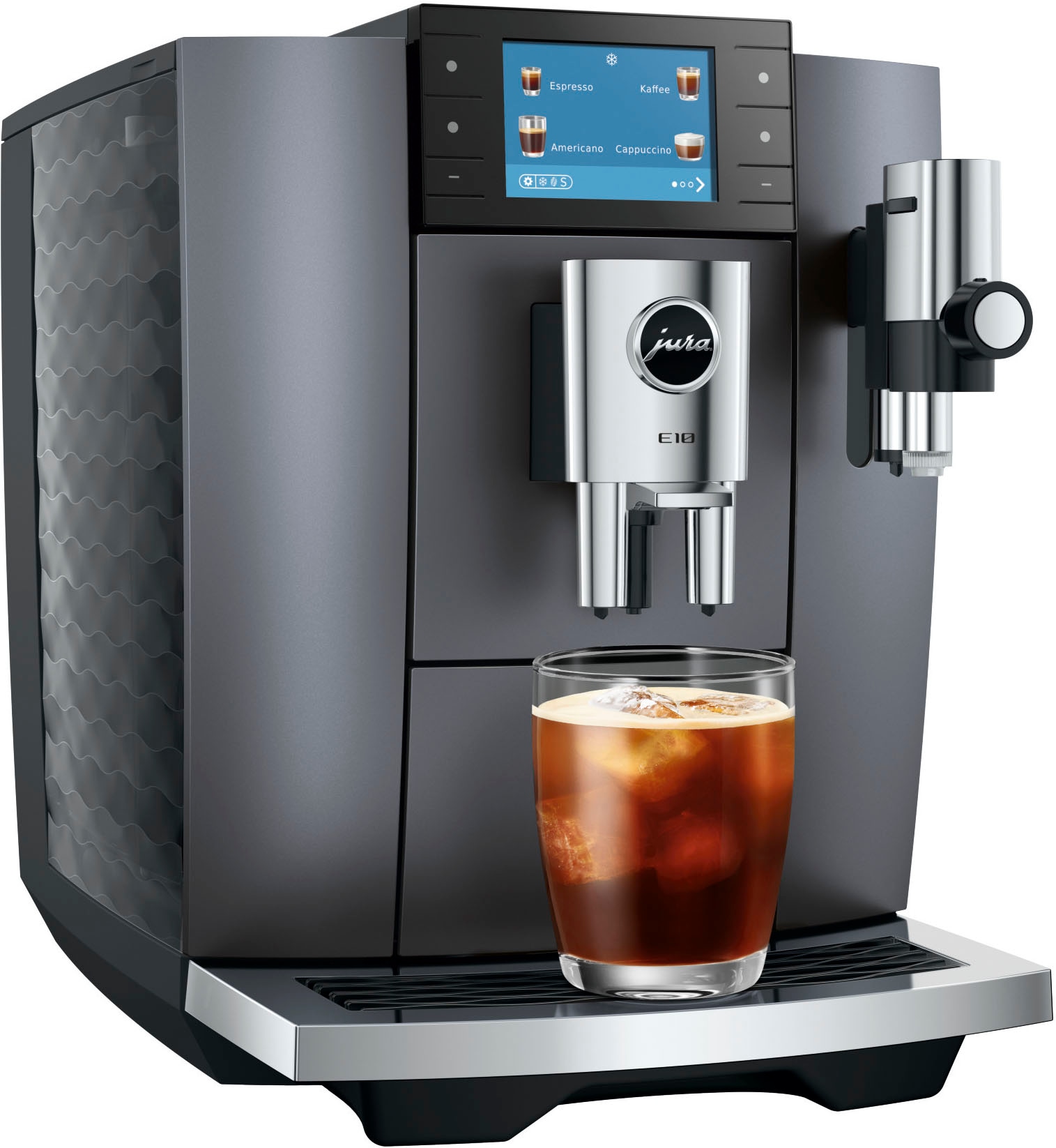 JURA Kaffeevollautomat »E10 Onyx Grey (EA)«