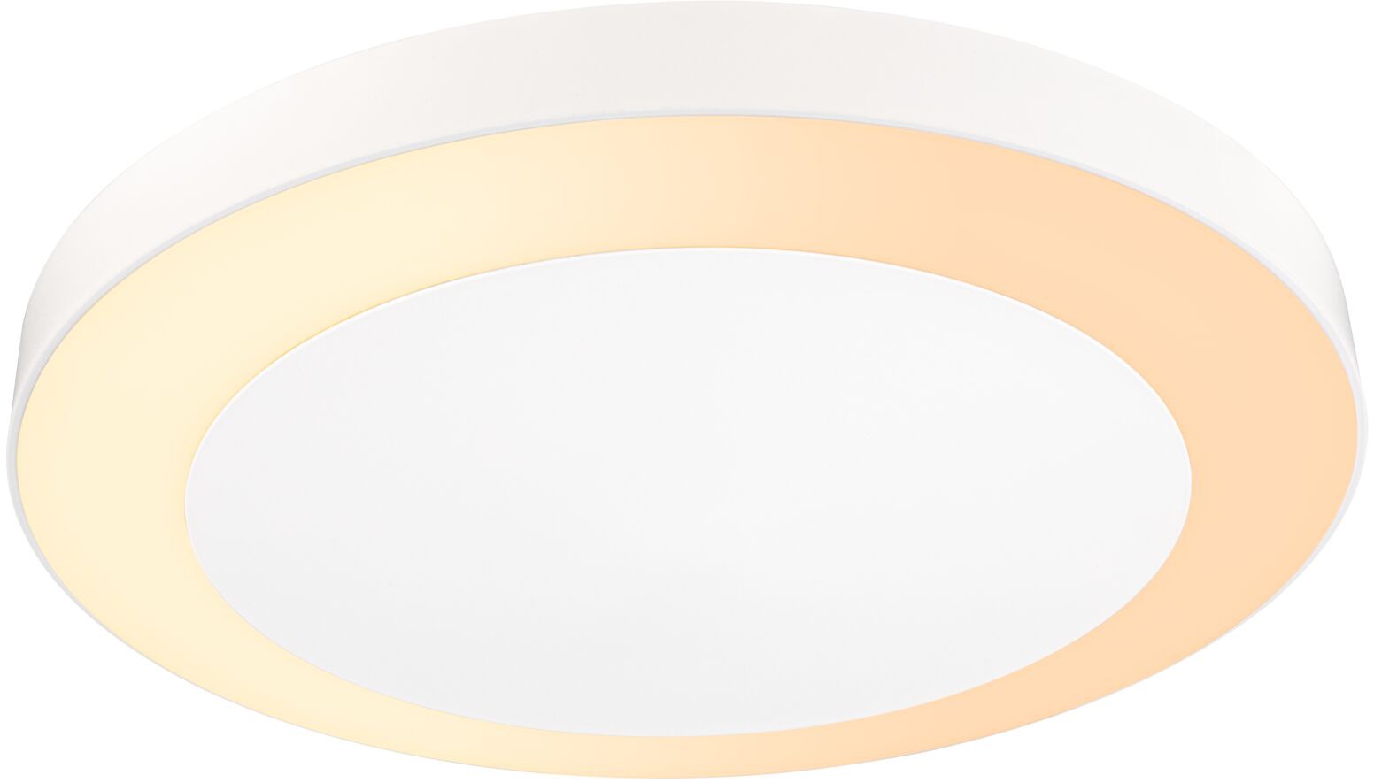 Paulmann Deckenleuchte »Circula«, 1 flammig, Deckenlampe, nickel-matt, 22,5 cm, warmweiß, Deckenleuchte, Lampe