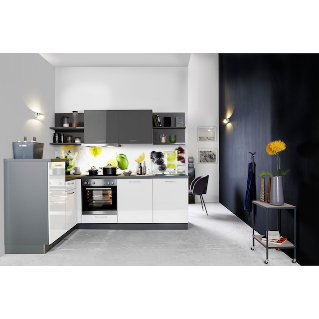 Express Küchen Winkelküche »Jena«, vormontiert, mit Soft-Close-Funktion,  Stellbreite 245 x 175 cm bestellen bei OTTO