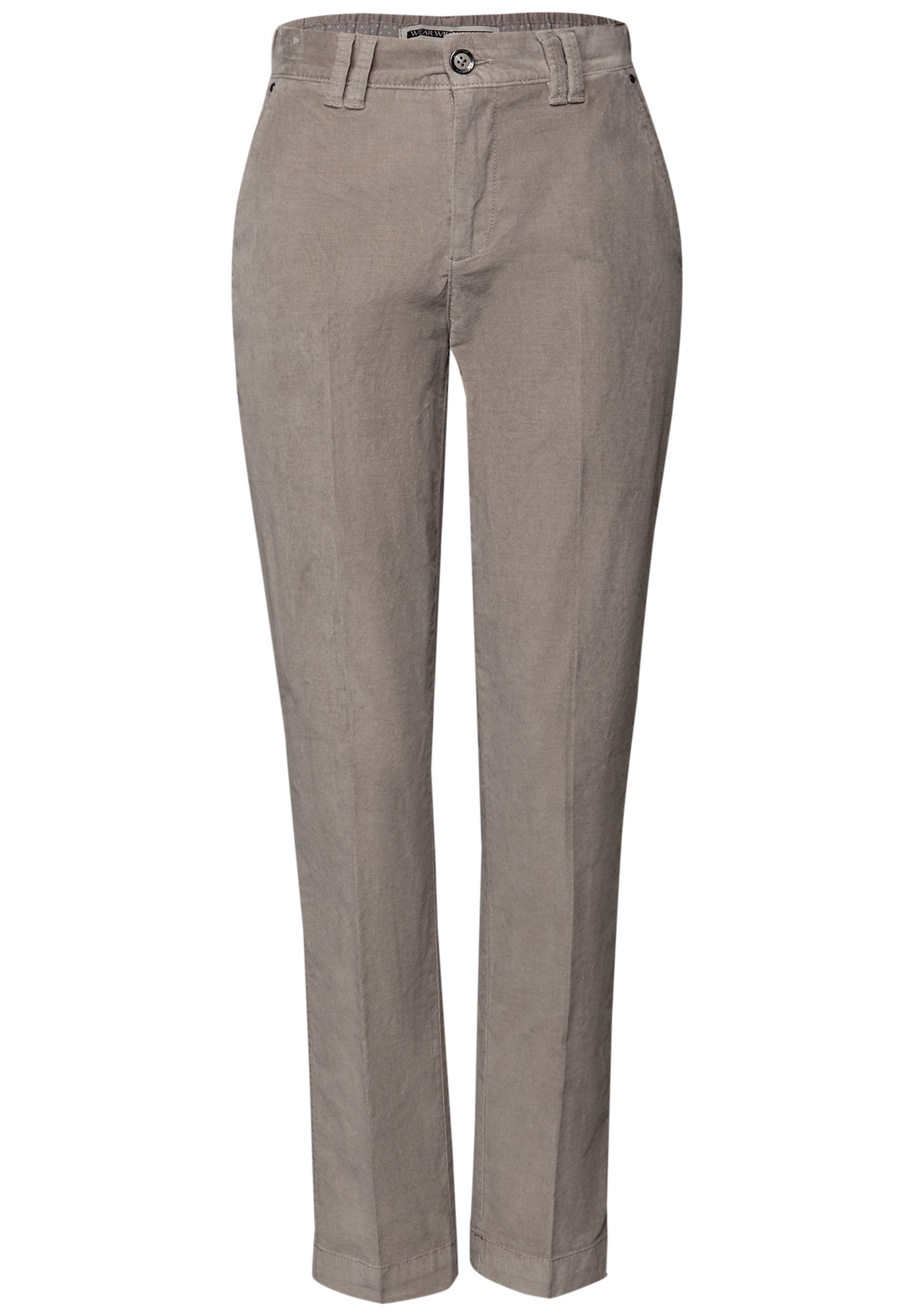 STREET ONE Chinohose »Velvet«, mit Taschen