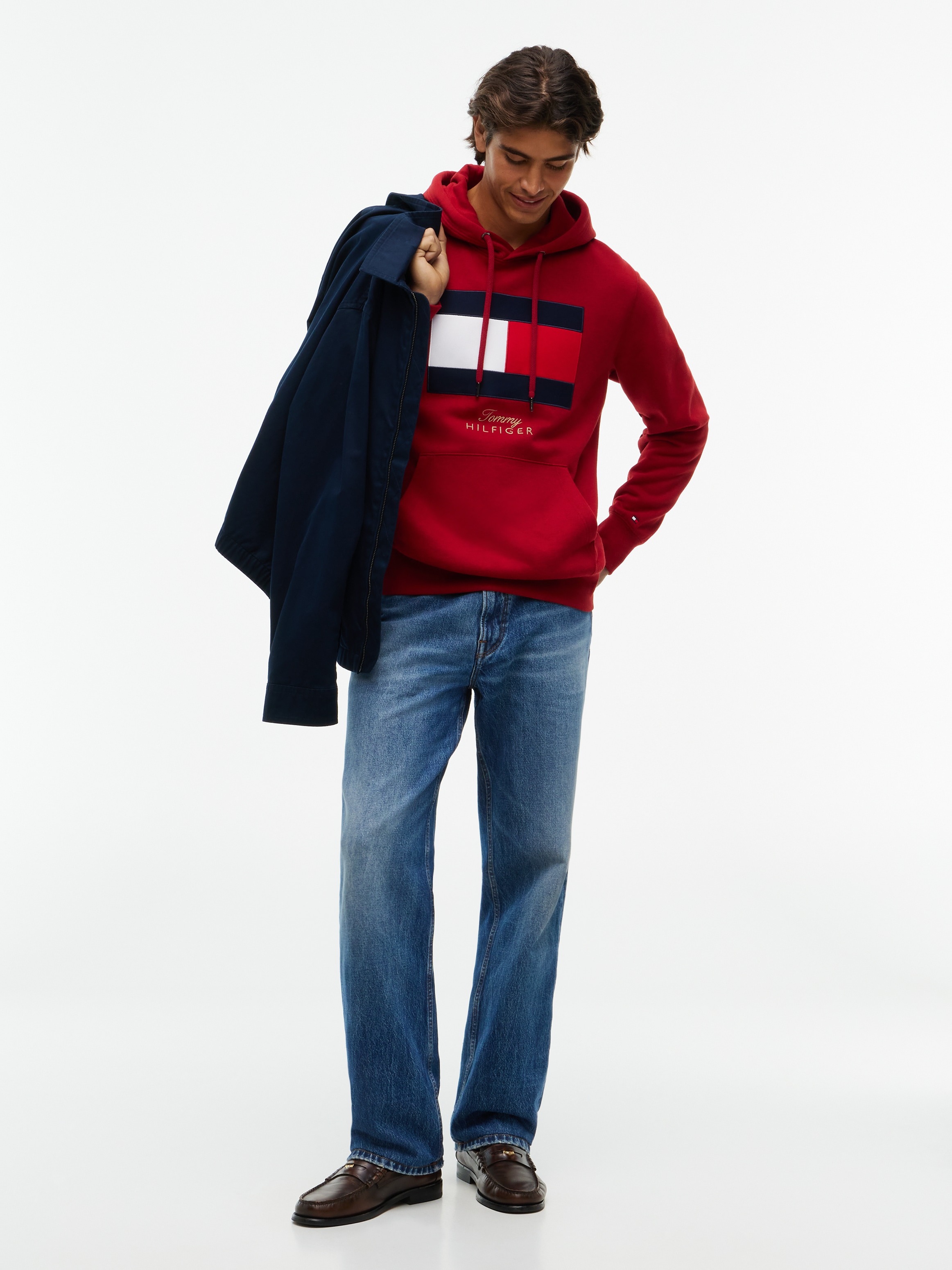 Tommy Hilfiger Hoodie »GIFTING FLAG FLEECE«
