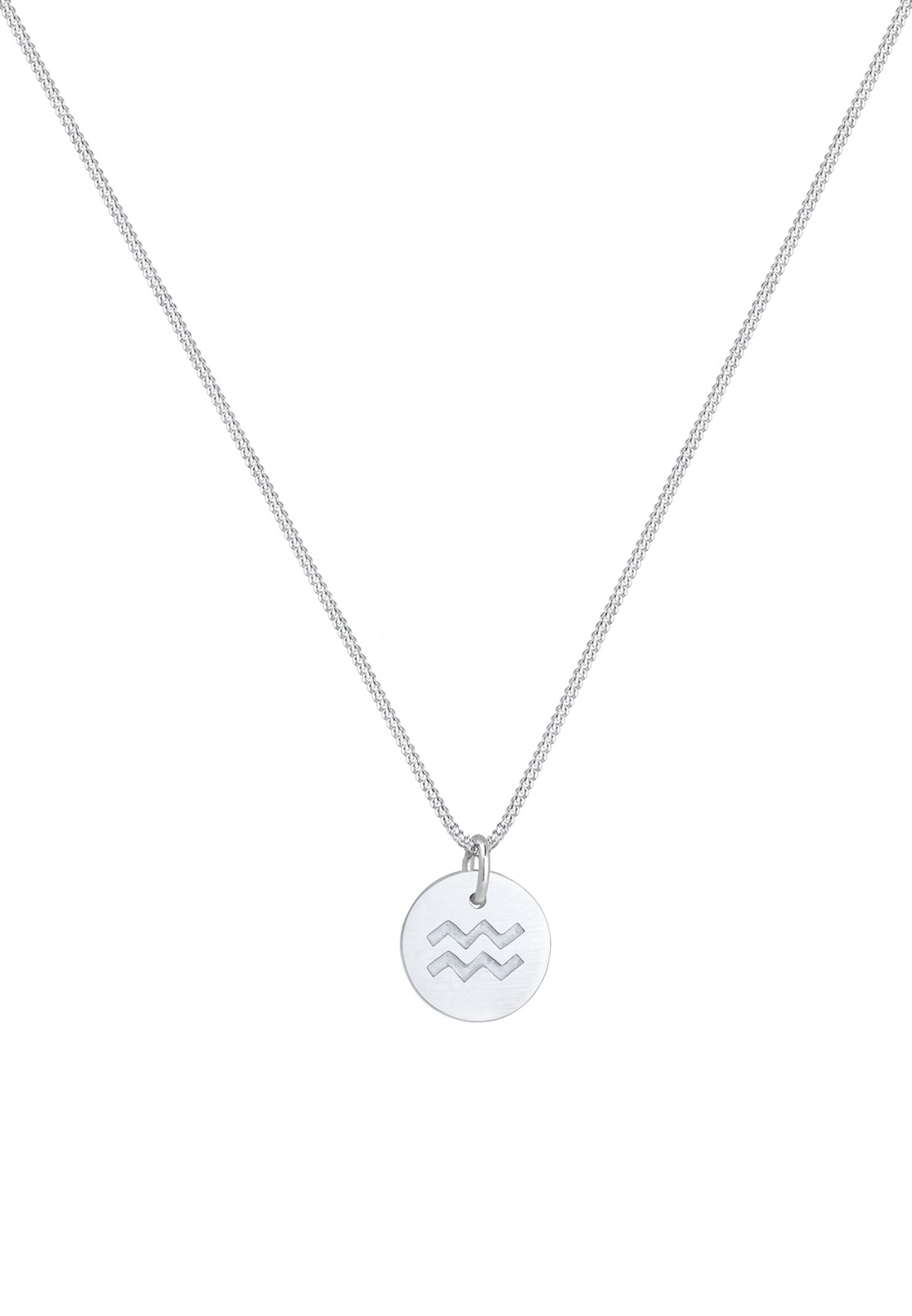 Elli Kette mit Anhänger »Halskette Sternzeichen Wassermann 925 Sterling Silber«