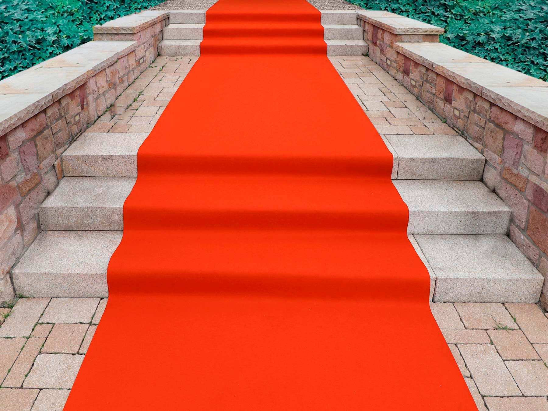 Primaflor-Ideen In Textil Läufer »PODIUM, Made in Belgium« rechteckig 2,6 mm Höhe Breite 200 cm, Nadelfilz, Uni-Farben, ideal für Veranstaltungen...