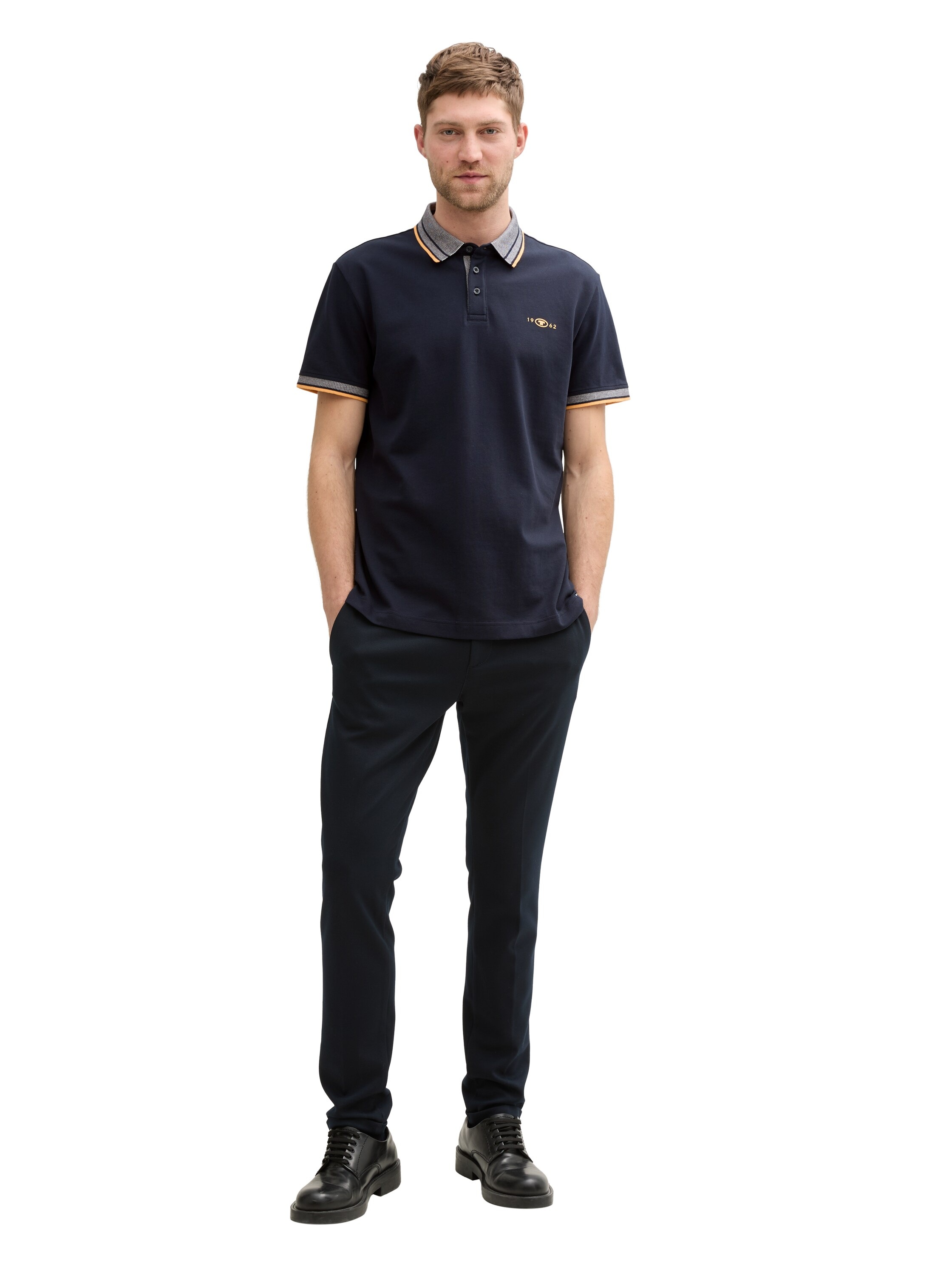 TOM TAILOR Poloshirt, mit Logo Stickerei