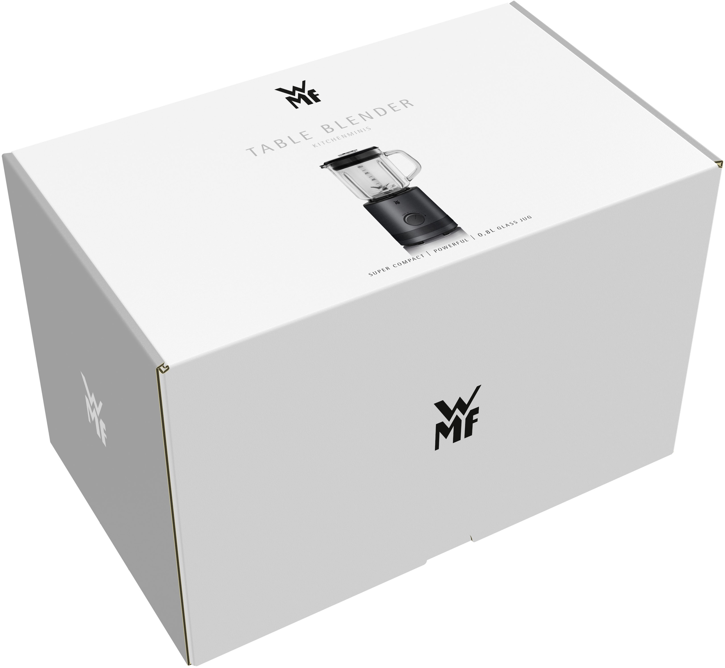 WMF Standmixer »KÜCHENminis«, 400 W, 0,8 Liter, Cromargan, 5 Geschwindigkeitsstufen, Edelstahlklinge