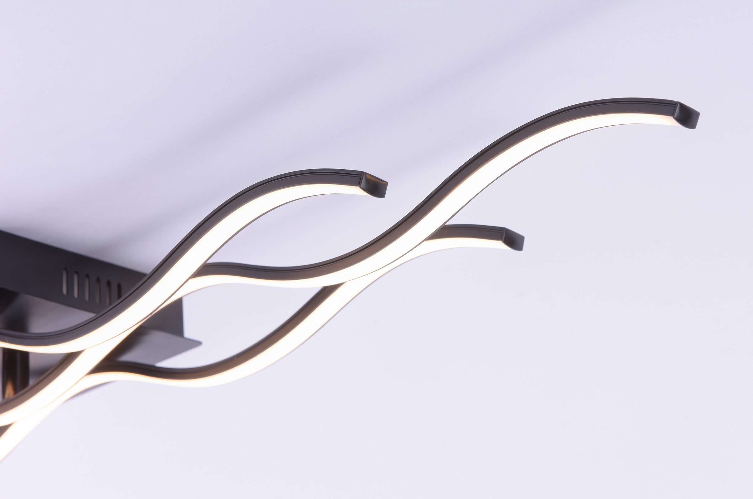 JUST LIGHT LED Deckenleuchte »WAVE« LED-Board 1 Stk. Warmweiß LED Deckenlampe