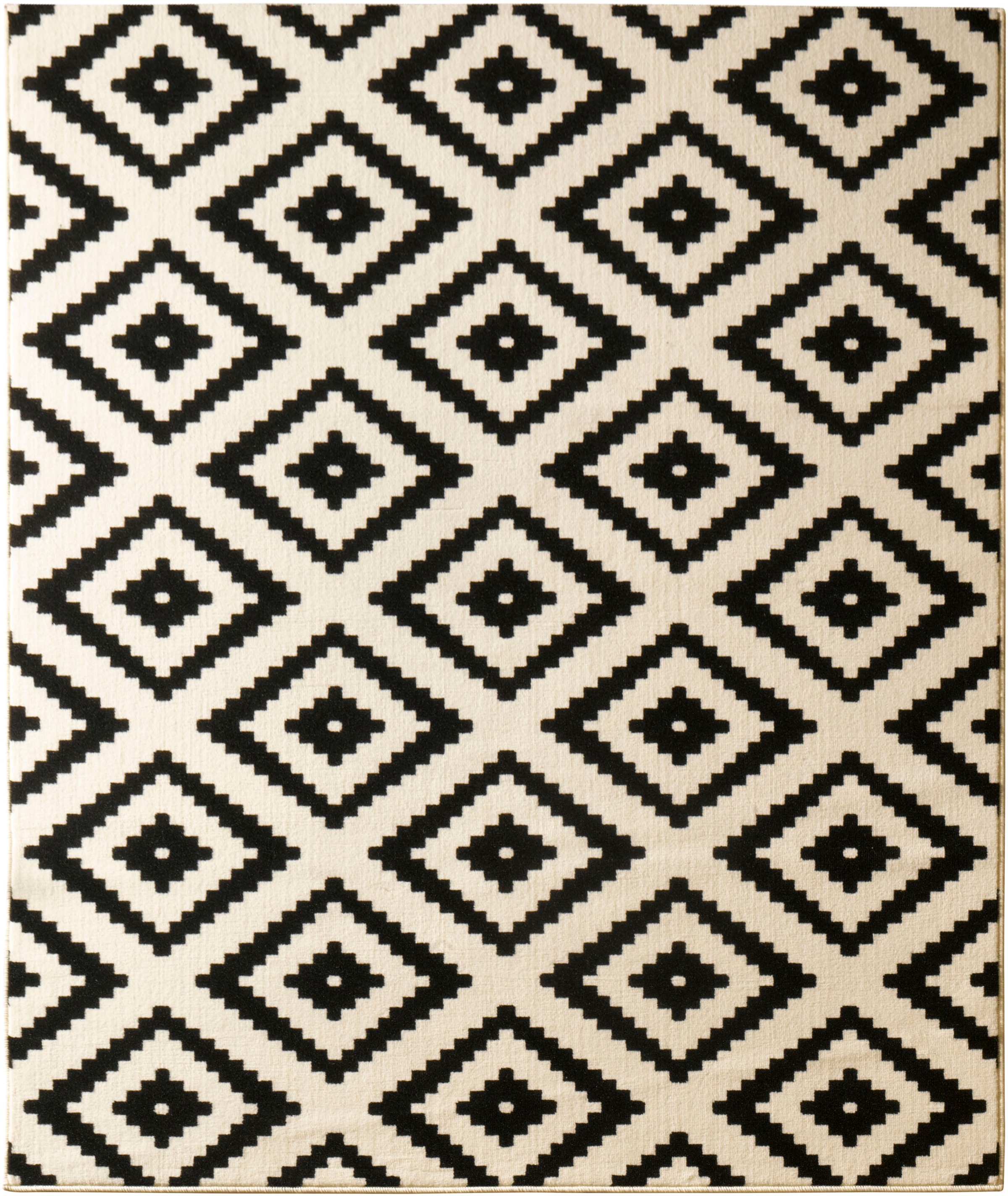 HANSE Home Teppich »Raute«, rechteckig, 9 mm Höhe, Läufer, Kurzflor, Skandi, Raute, Wohnzimmer, Schlafzimmer, Flur