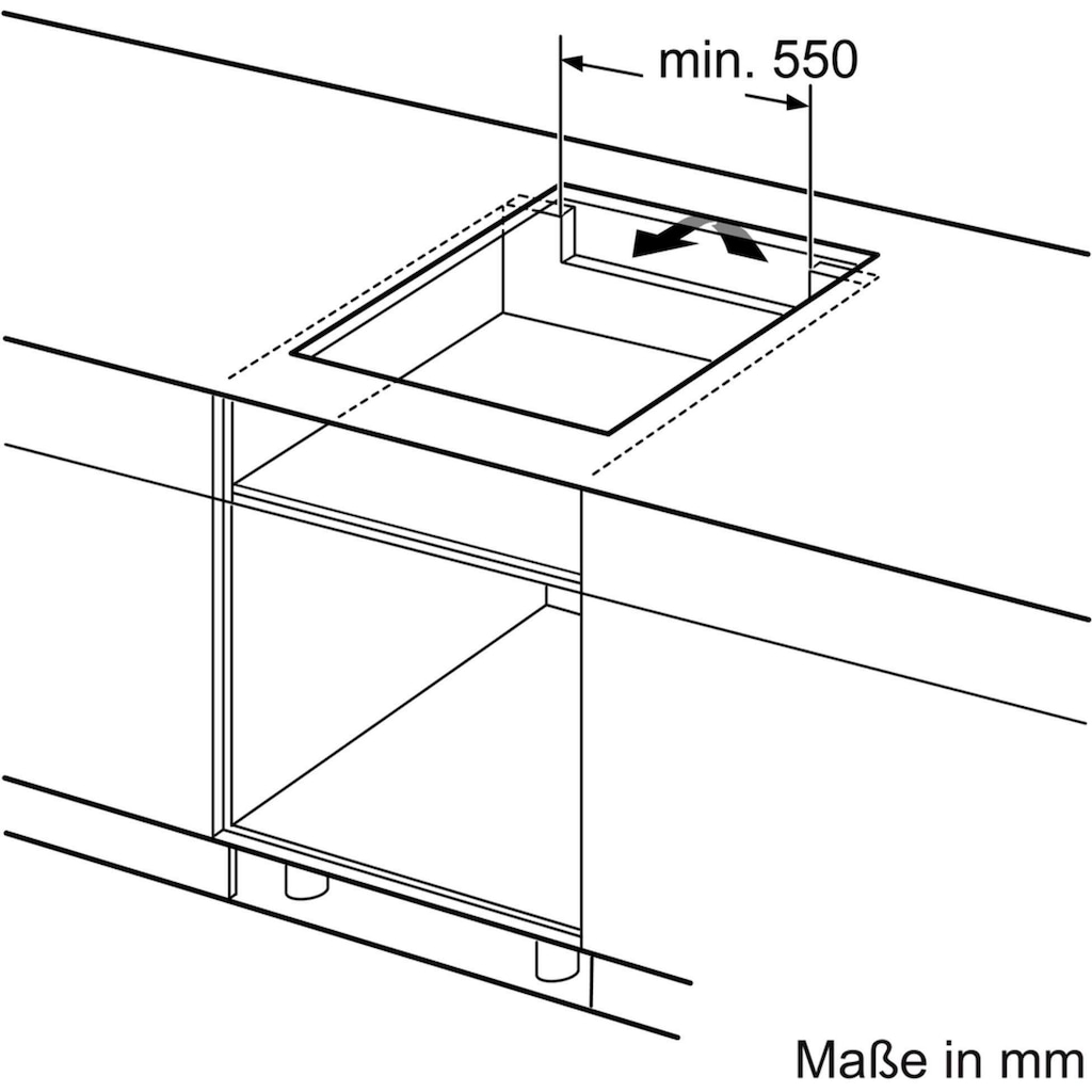 NEFF Induktions Herd-Set »XE4I«, E1CCD2AN1, mit Teleskopauszug nachrüstbar, EasyClean