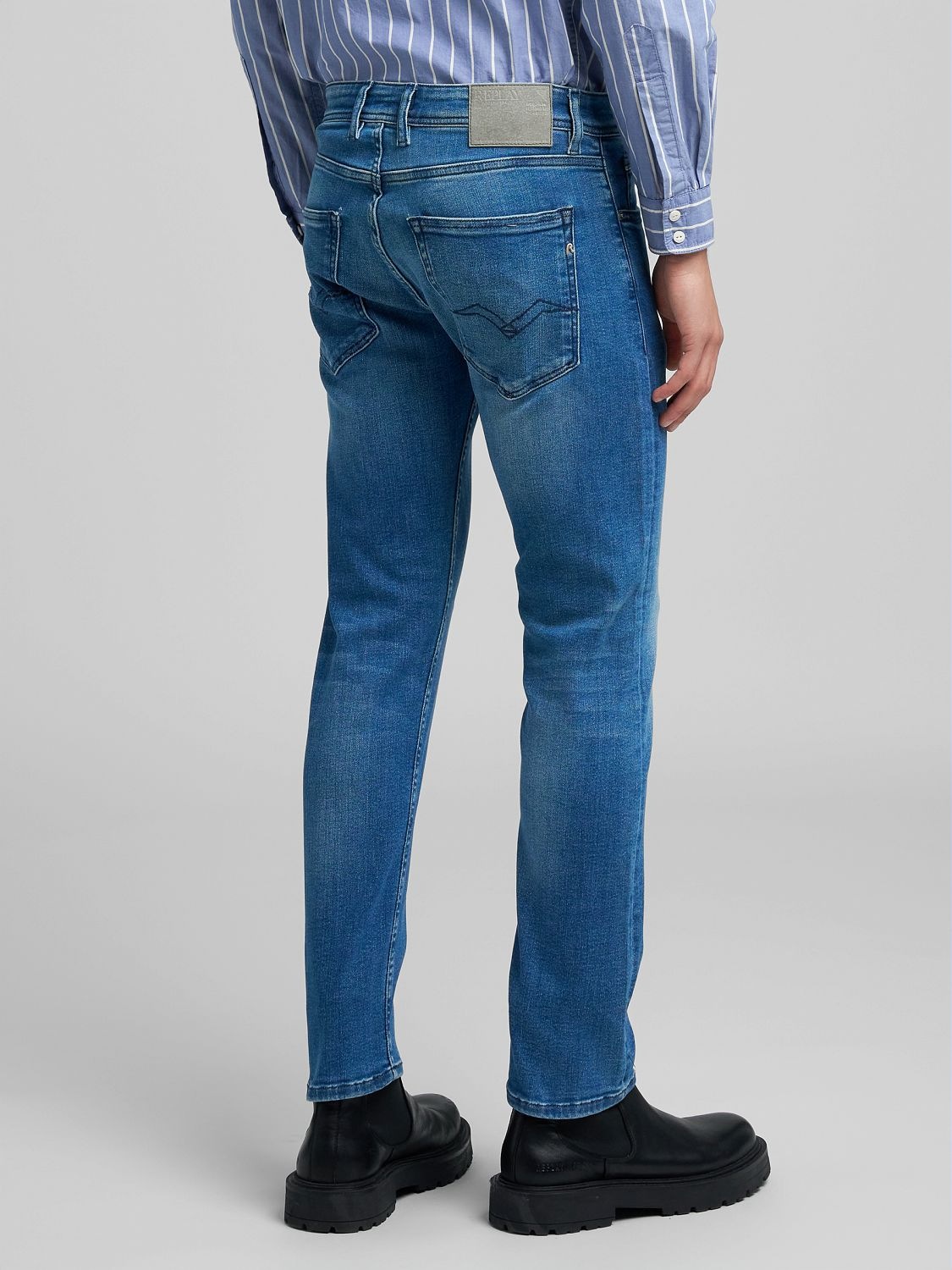 Replay Straight-Jeans »GROVER« in vielen verschiedenen Waschungen, mit Stretch