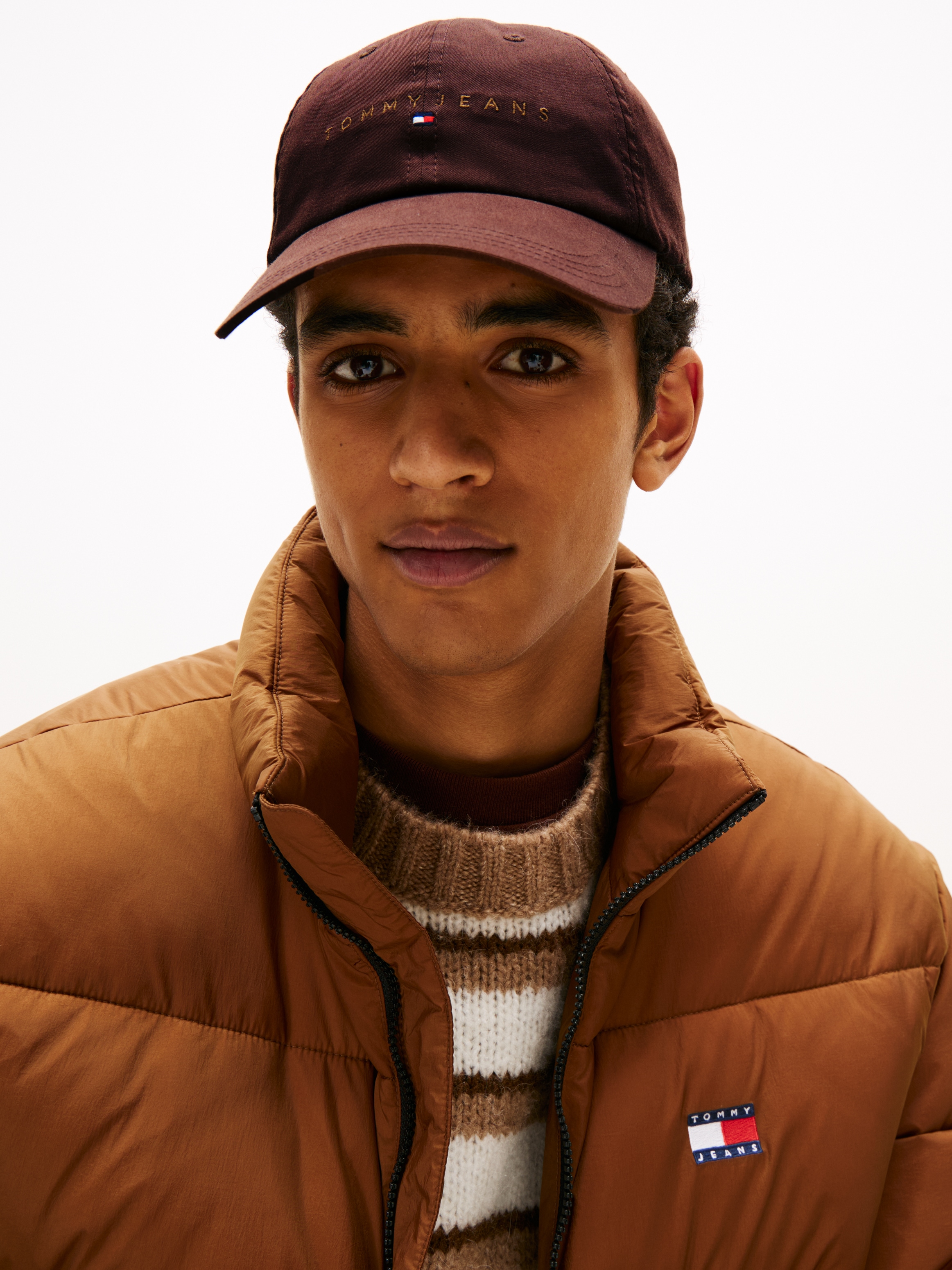 Tommy Jeans Baseball Cap »TJM LINEAR LOGO CAP«, Klettverschluss, Logostickerei, Tommy Jeans Schriftzug UNISEX