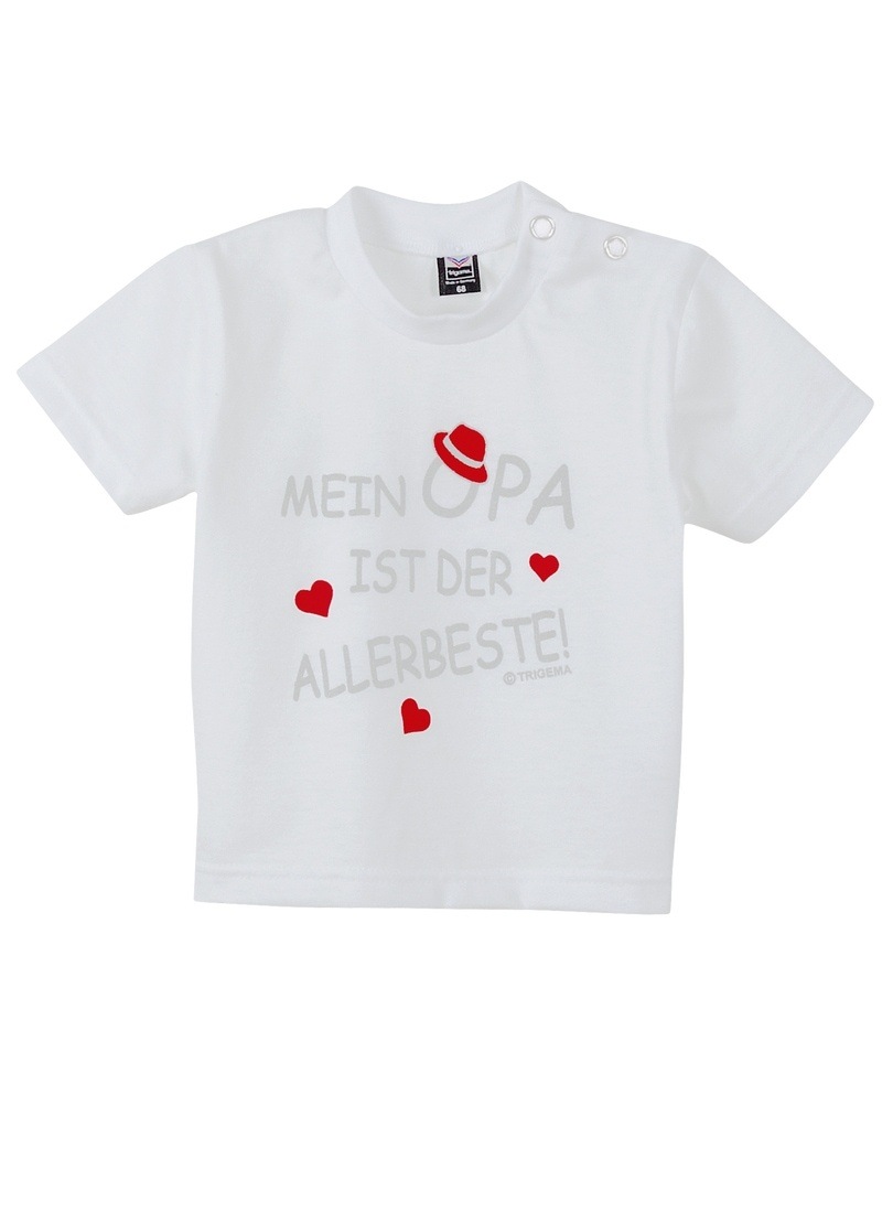 Trigema T-Shirt »TRIGEMA T-Shirt Opas Liebling«, (1 tlg.)