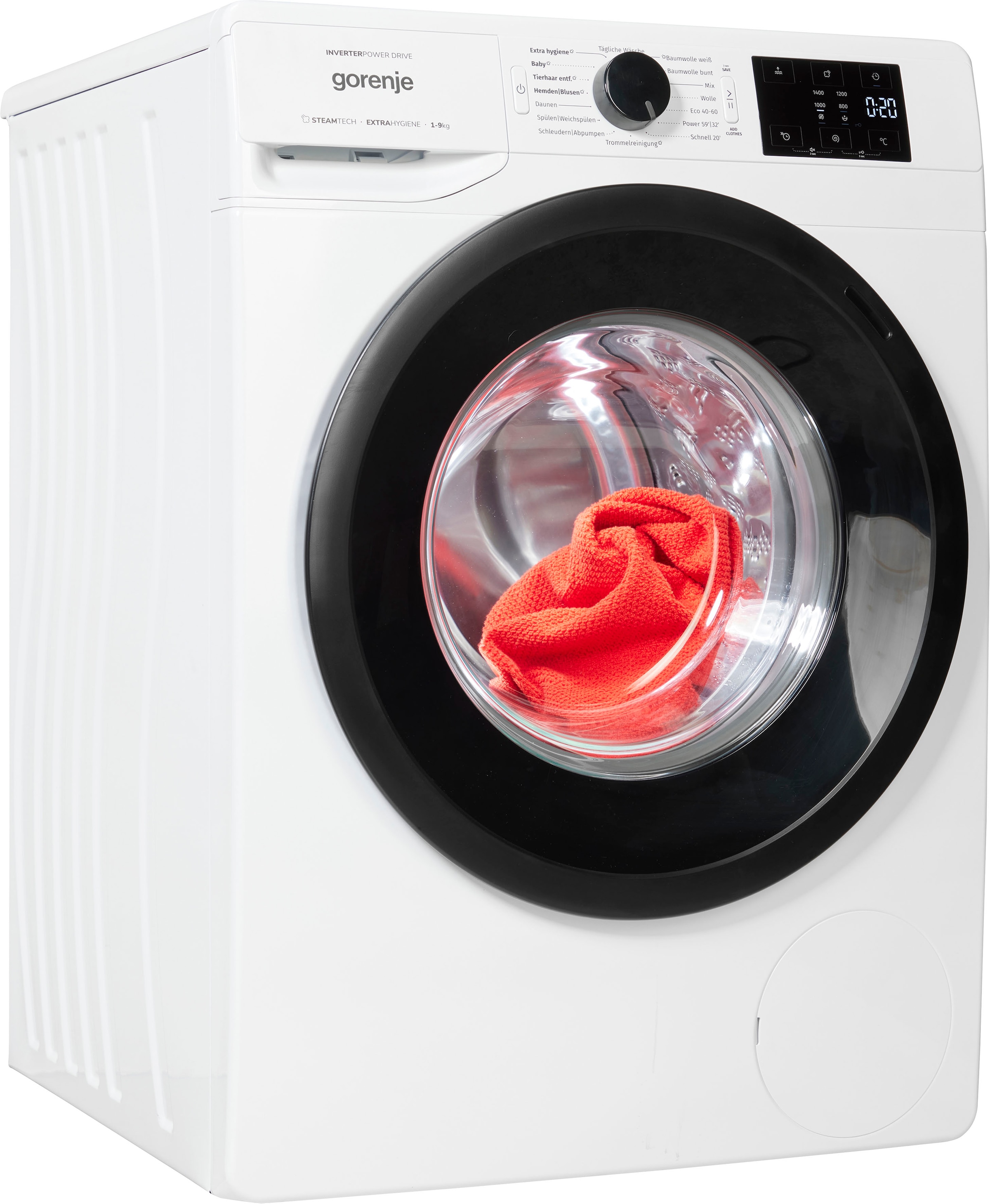 Waschmaschine jetzt 9 kg, U/min kaufen bei GORENJE 1400 »WNEI94APS«, WNEI94APS, OTTO