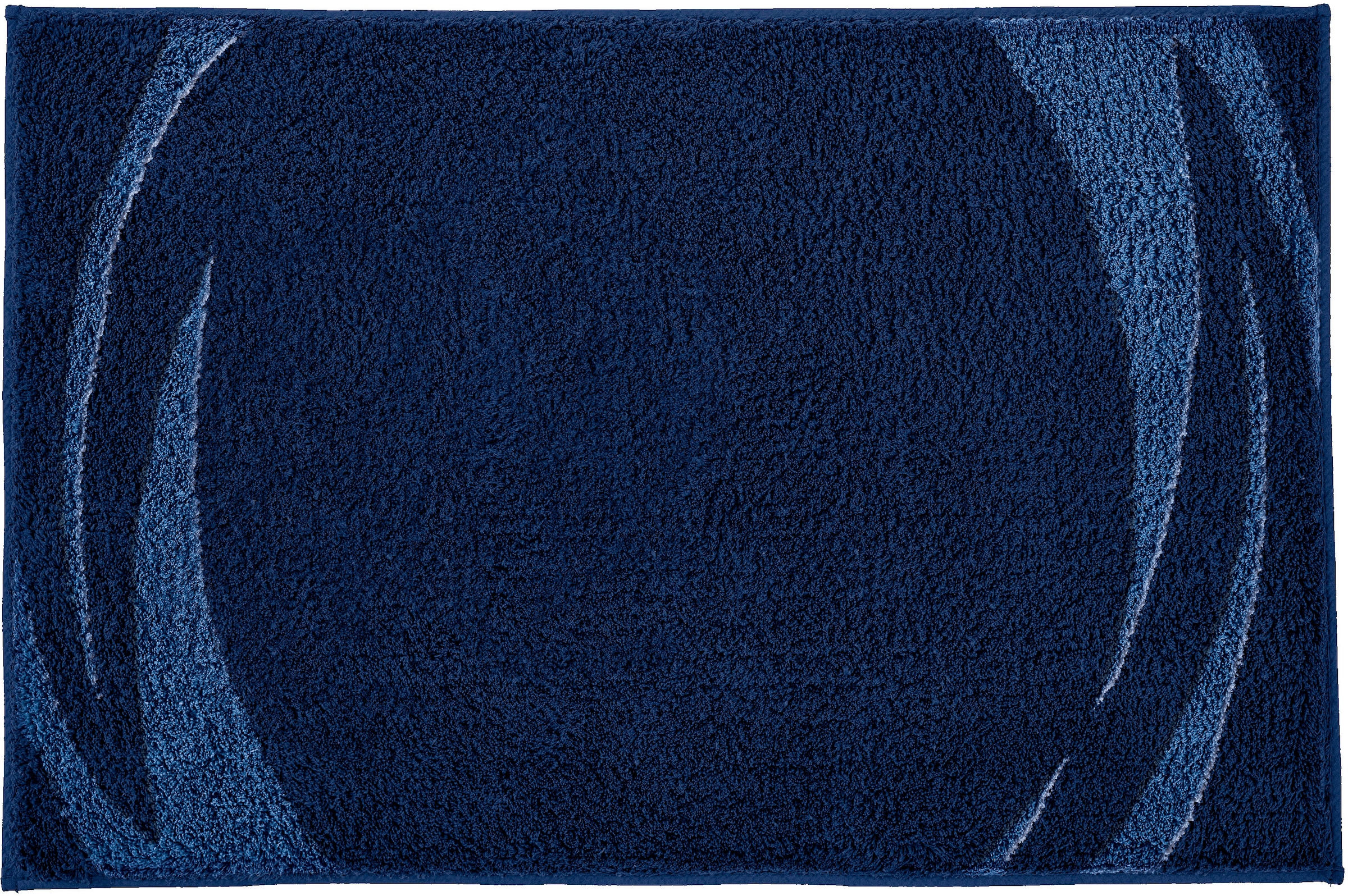 Kleine Wolke Badematte »»Mystic«« Höhe 25 mm rutschhemmend beschichtet fußbodenheizungsgeeignet Badteppich, modernes Design, Hoch-Tief Effekt, rechteckig & rund