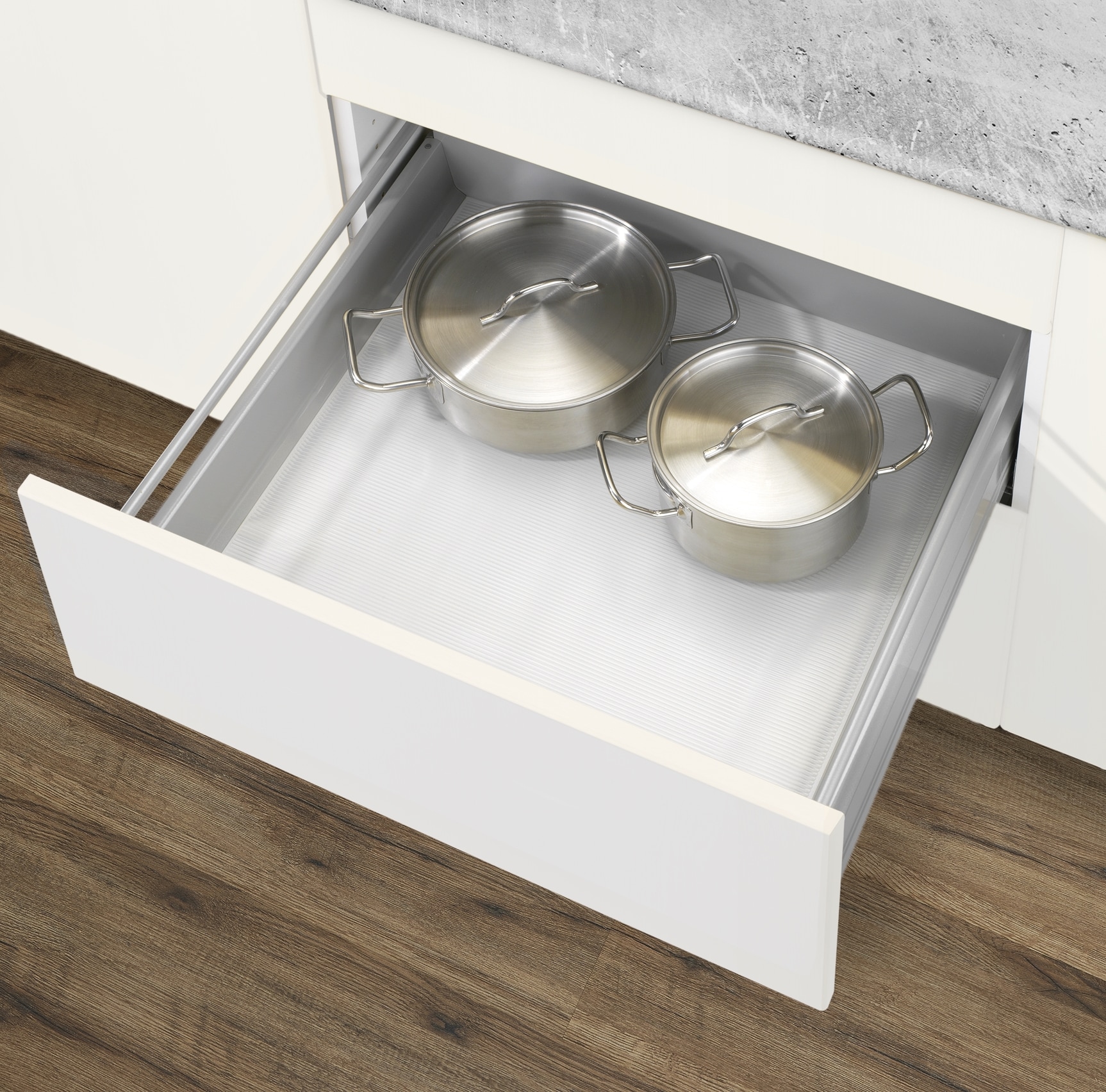 WENKO Schubladenmatte »Modell transparent« Set, 3 Stk. tlg.