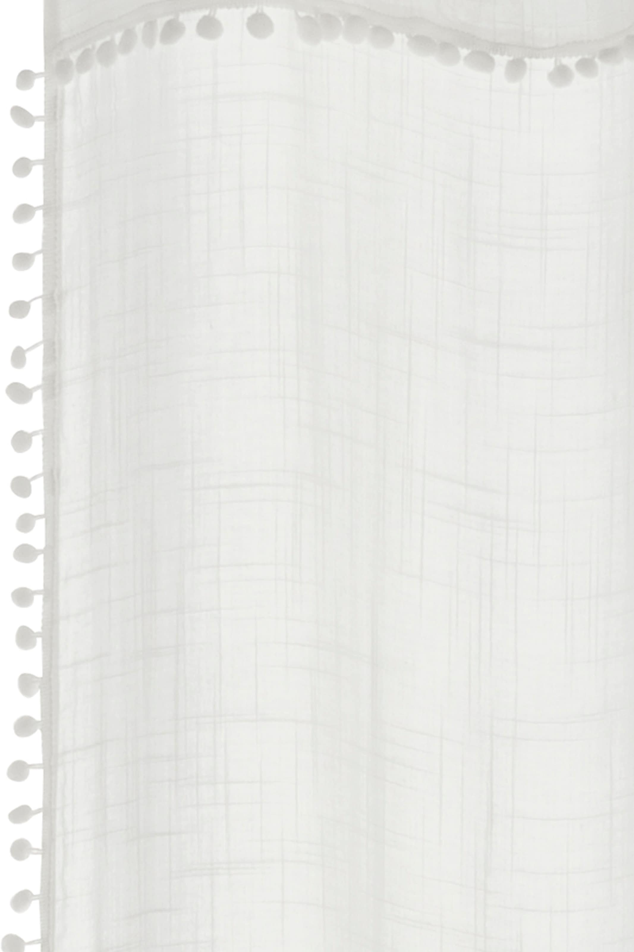 freundin Home Collection Gardine »Natural offwhite«, (1 00 bei OTTO St.) Charme