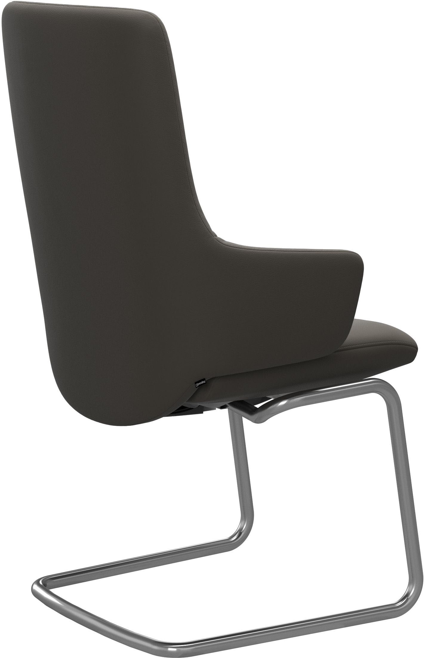 Stressless® Polsterstuhl »Laurel«, Leder PALOMA, High Back mit Armlehne, Größe L, mit Beinen aus Stahl in Chrom matt