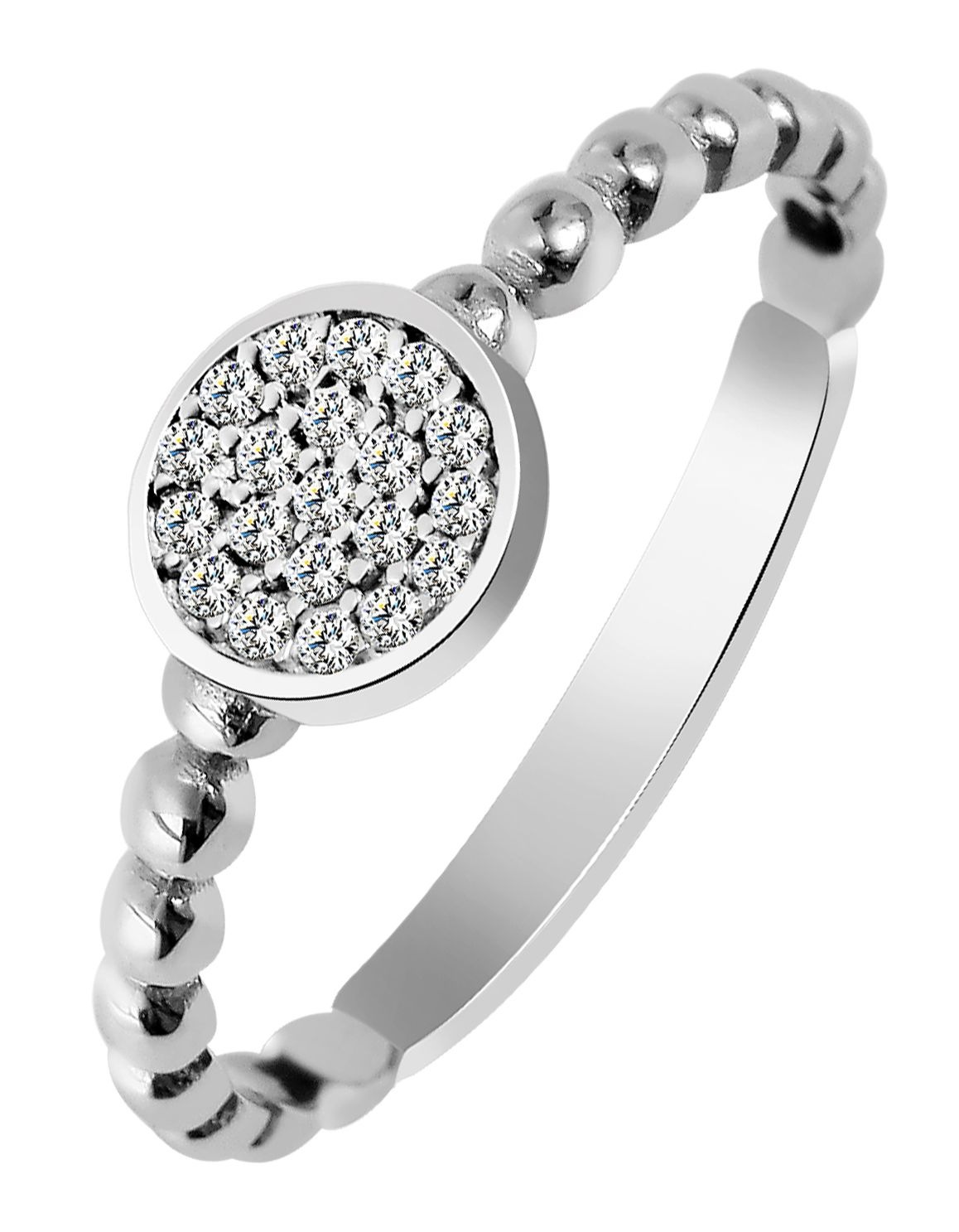 Adelia´s Fingerring »Damen Ring aus 925 Silber mit Zirkonia«