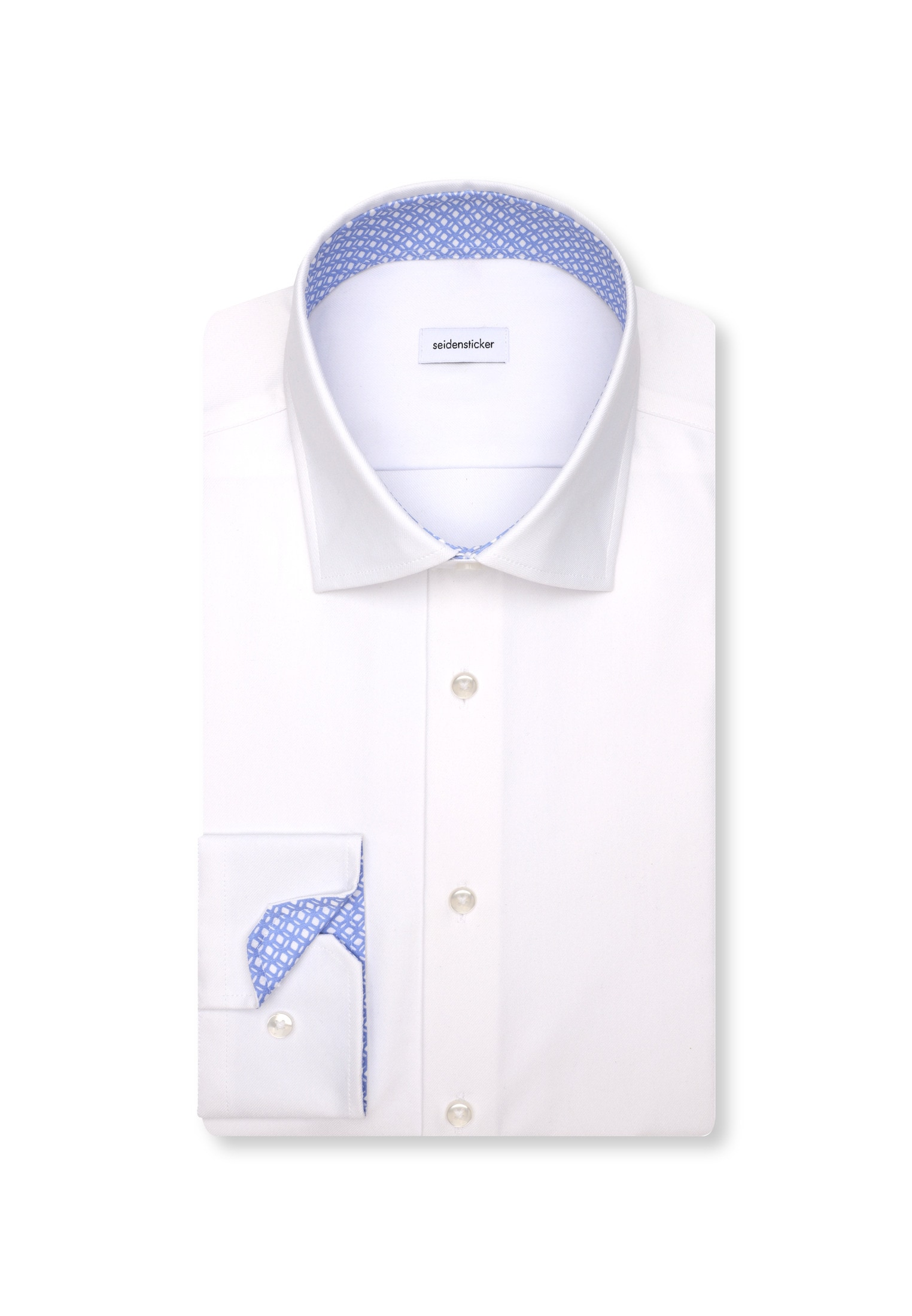 seidensticker Businesshemd »Schwarze Rose« Slim 1/1 Kentkragen Uni