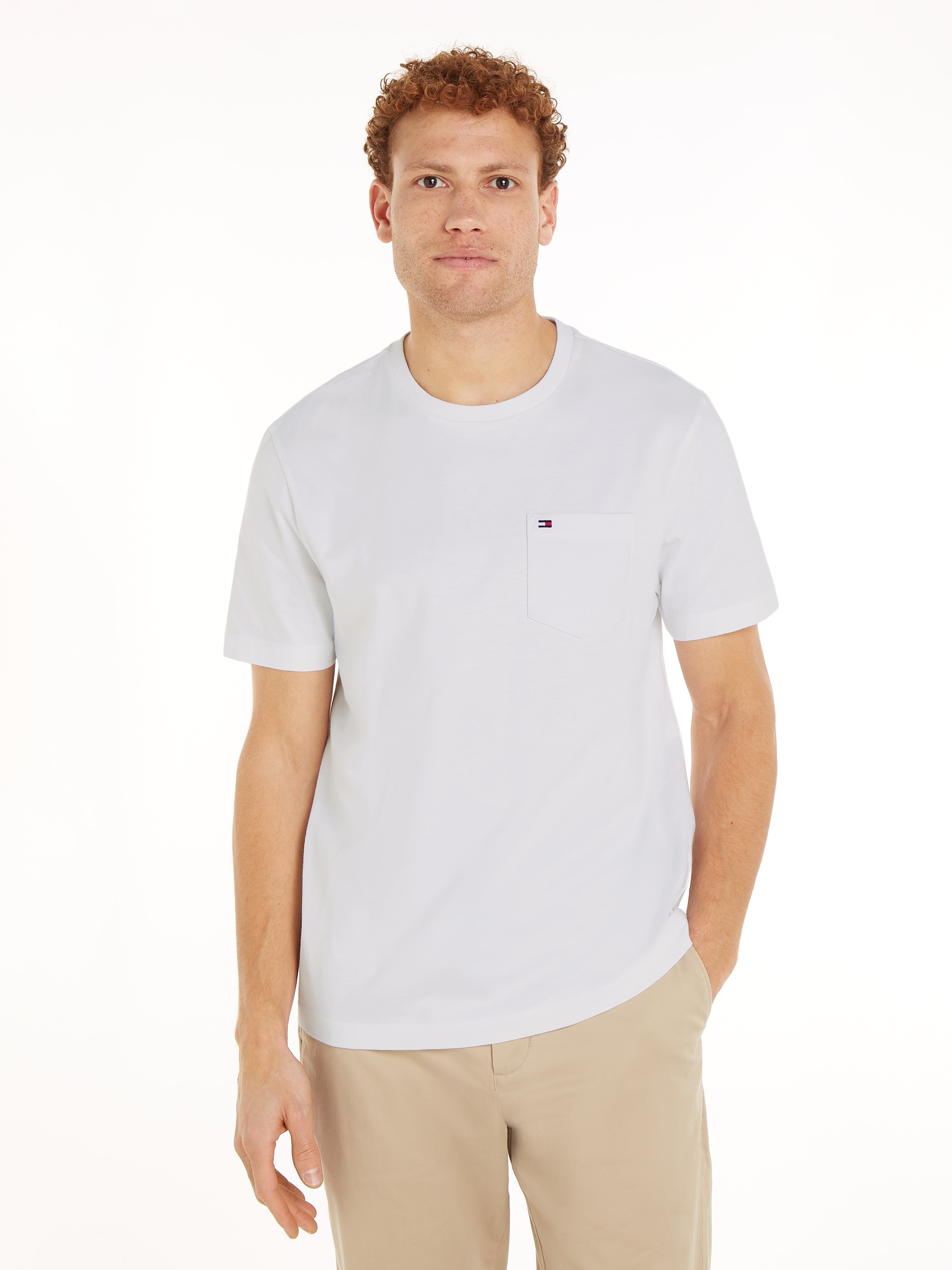 Tommy Hilfiger T-Shirt »ESSENTIAL SOLID POCKET TEE«