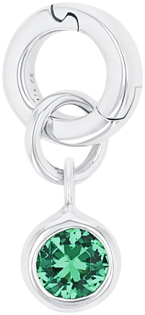 Amor Charm-Einhänger »Geburtsstein« mit Zirkonia (synth.) oder Stein (synth.)