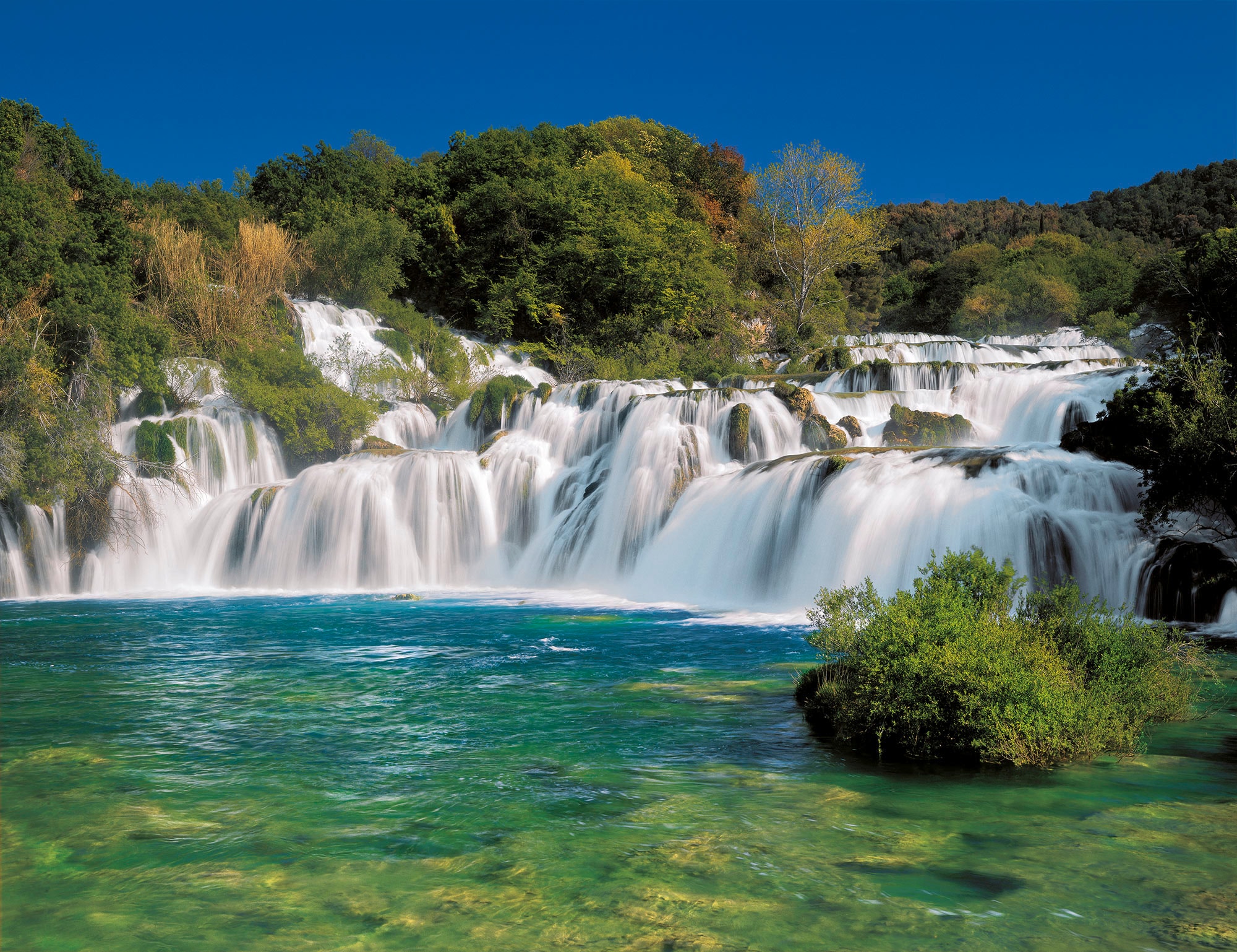 Komar Fototapete »Fototapete«, bedruckt, Fototapete - Krka Falls - Größe 368 x 254 cm kaufen