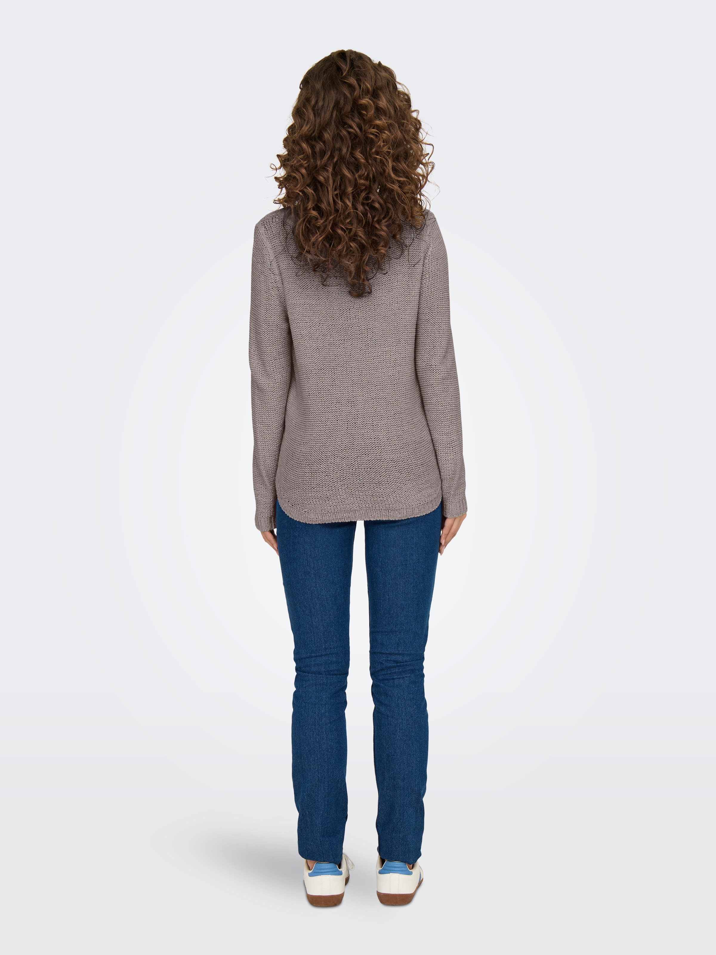 ONLY Strickpullover »ONLGEENA XO L/S PULLOVER KNT NOOS«, mit Rundhalsausschnitt