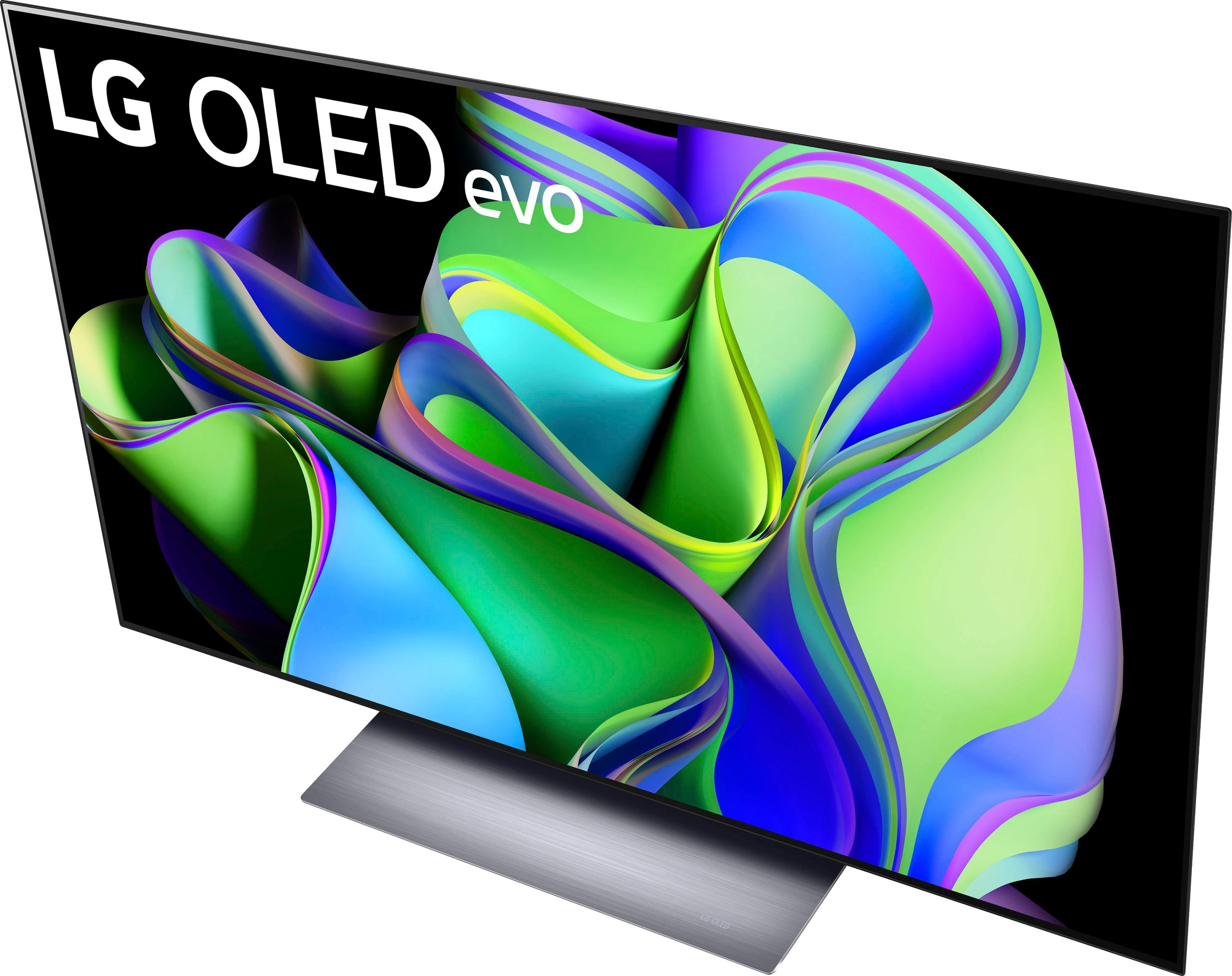 LG OLED-Fernseher »OLED48C37LA«, 121 cm/48 Zoll, 4K Ultra HD, Smart-TV, OLED evo, bis zu 120 Hz, α9 Gen6 4K AI-Prozessor, Twin Triple Tuner