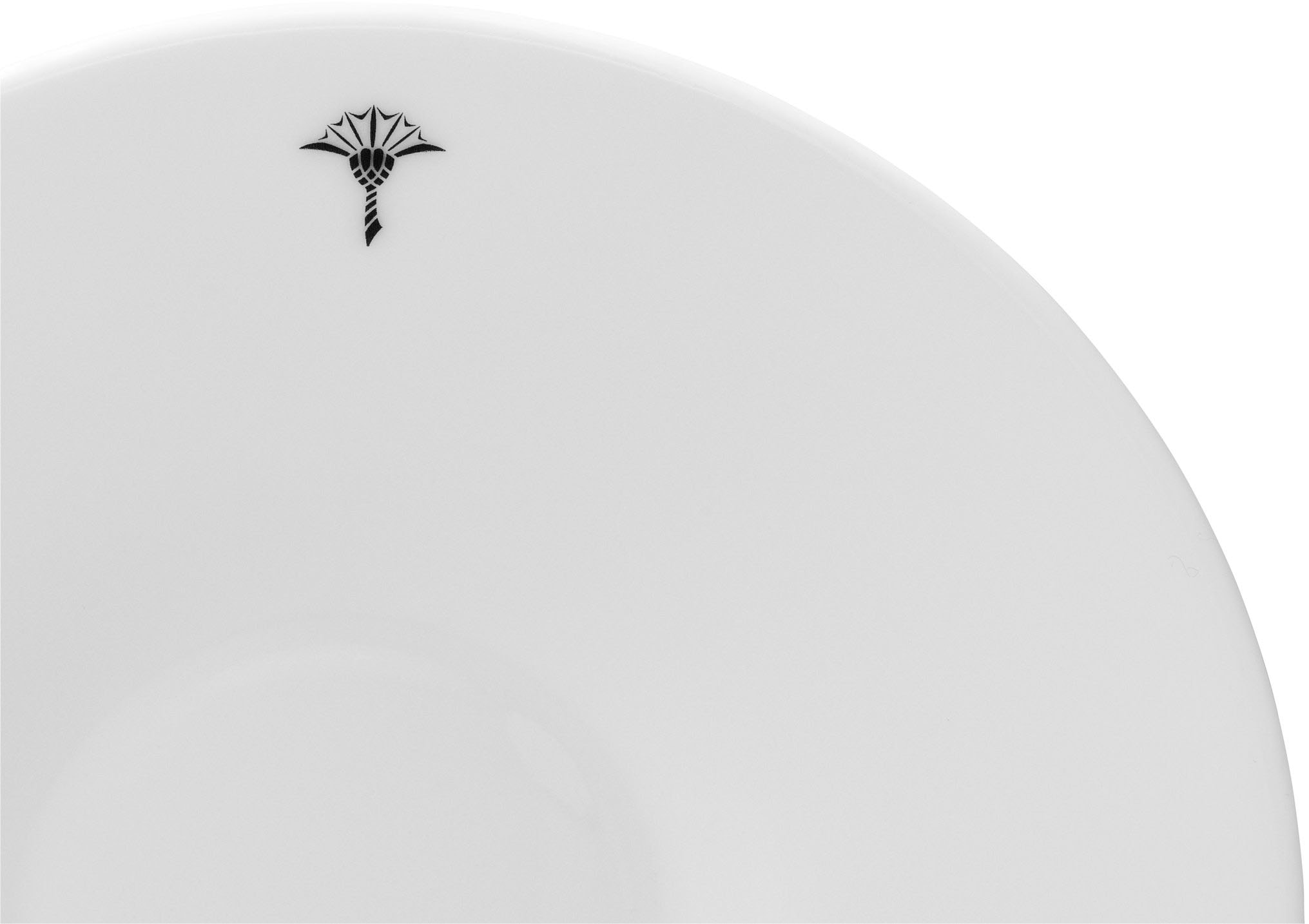 JOOP! Untertasse »JOOP! SINGLE CORNFLOWER«, (Set, 2 St.), hochwertiges Porzellan mit einzelner Kornblume als Dekor, Ø 15,5 cm