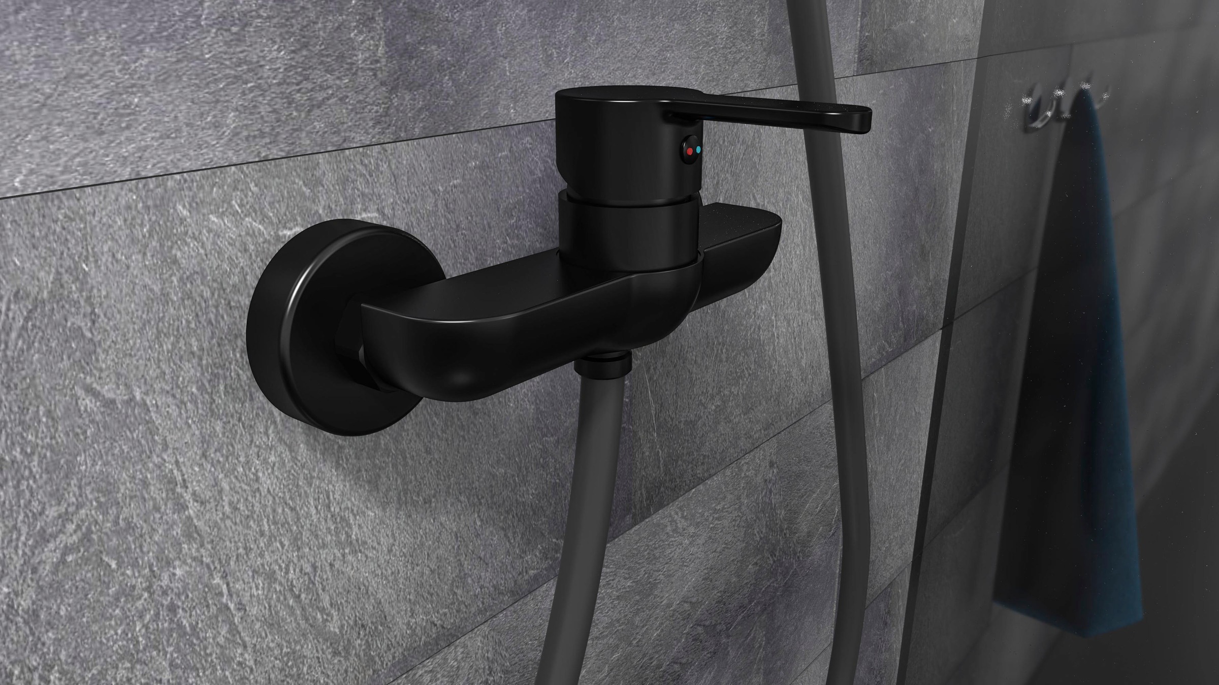 Schütte Badarmatur »3-teilige Serie DENVER« Set,  geräuscharm, Marken-Mischdüse