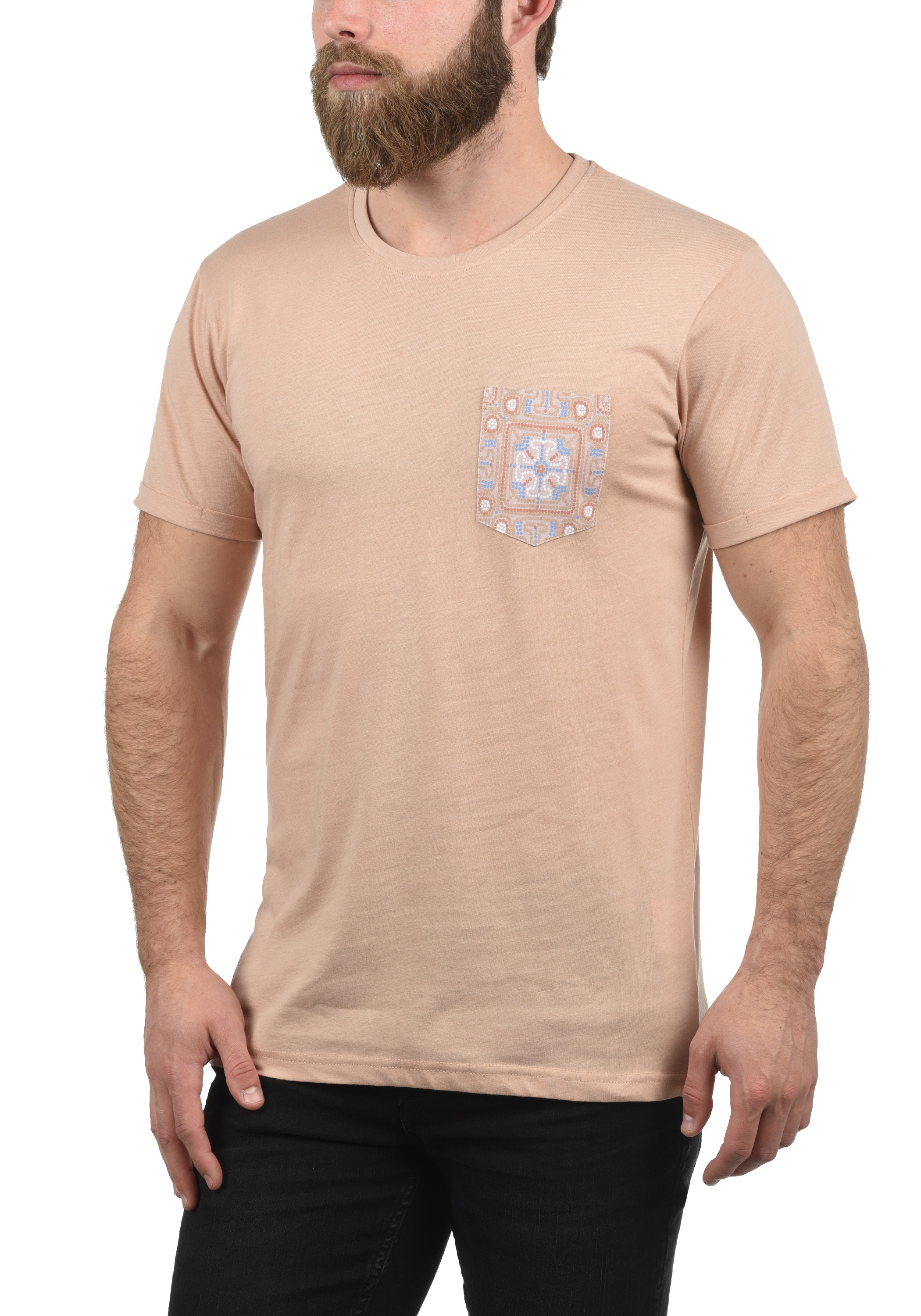!Solid Rundhalsshirt »Rundhalsshirt SDIlari«