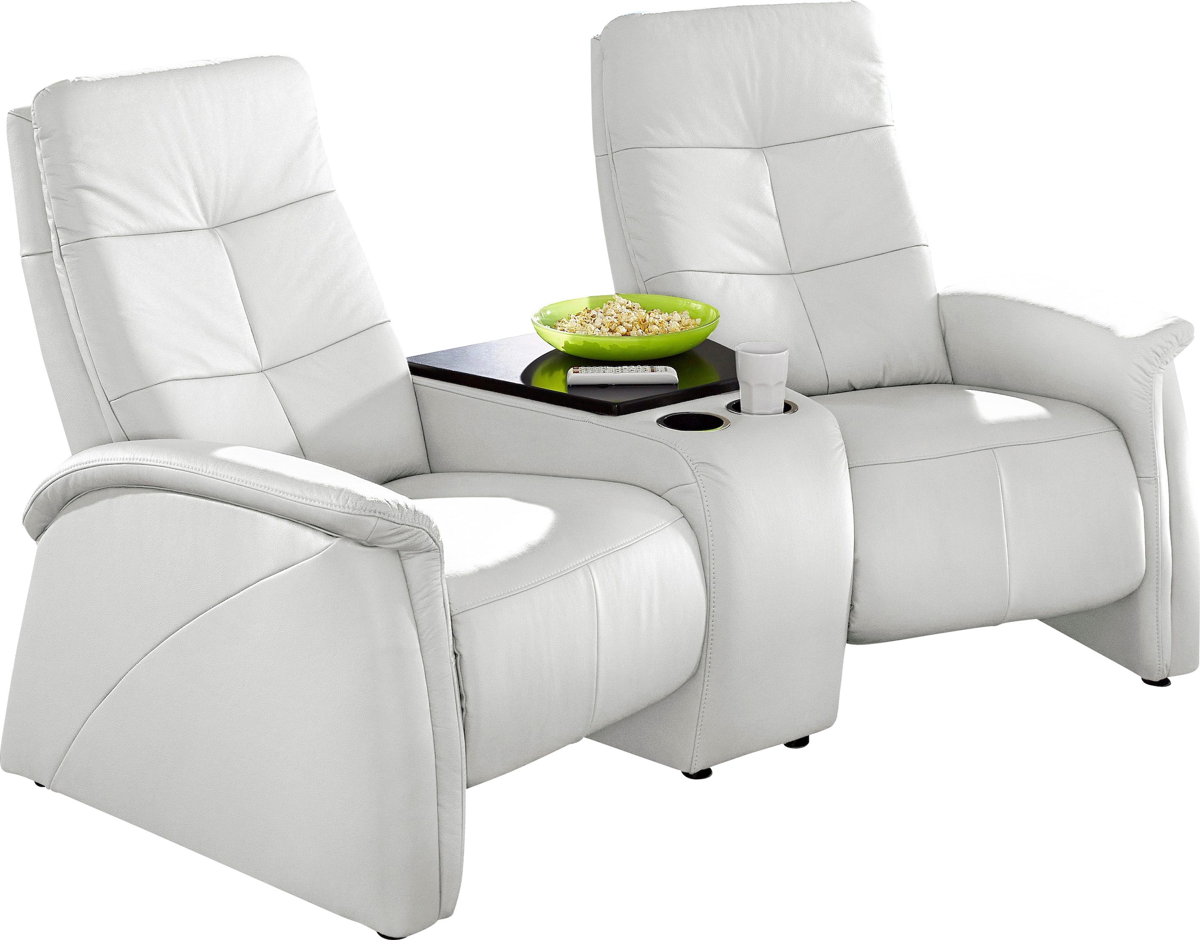 exxpo - sofa fashion 2-Sitzer »Tivoli, Kinosofa, bequem«, mit Relaxfunktion, integrierter Tischablage und Stauraumfach