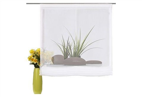 HOME WOHNIDEEN Raffrollo »Moschendorf«, mit Klettband
