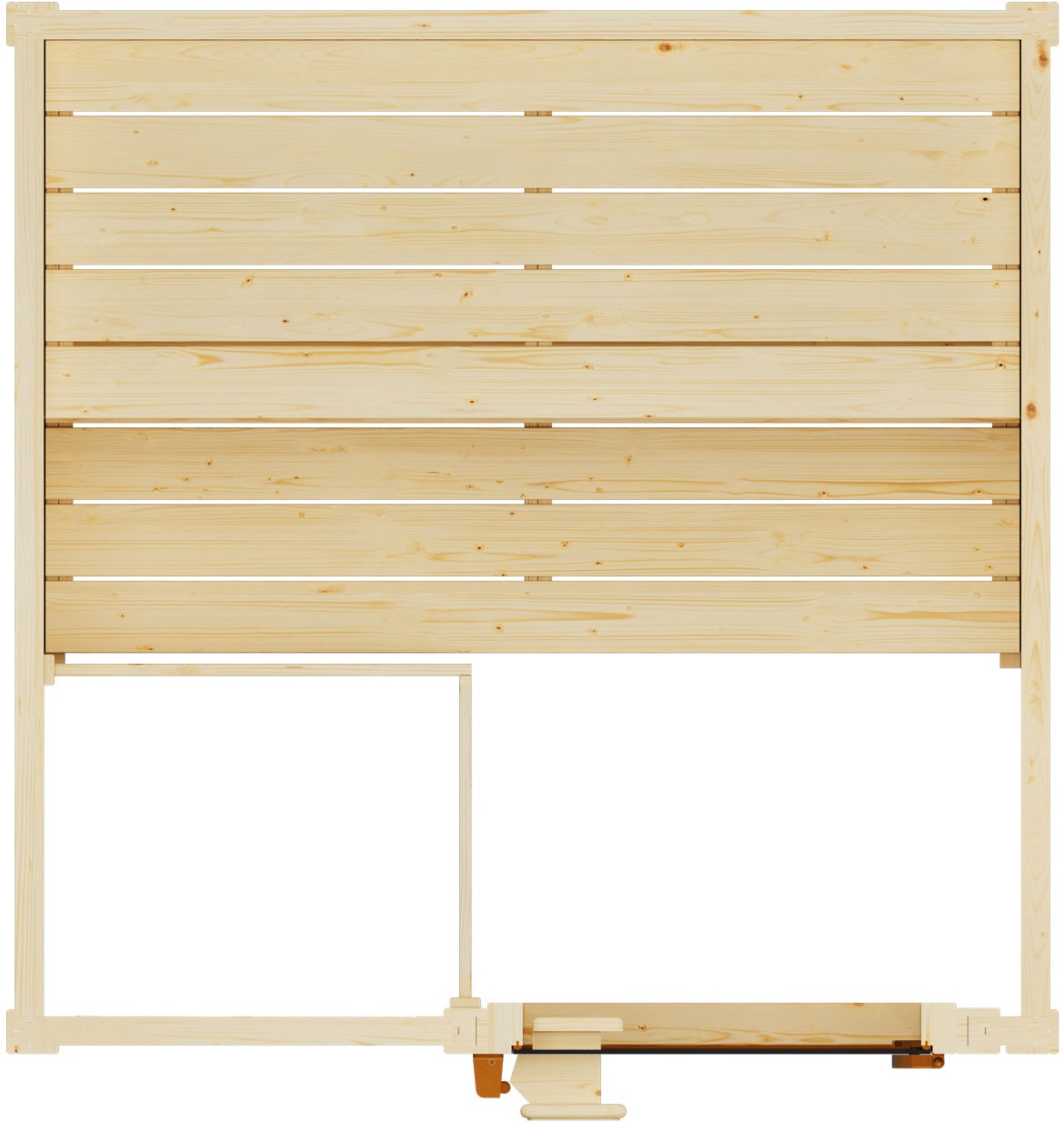 weka Sauna »Valida«, 4,5 kW-Ofen mit digitaler Steuerung